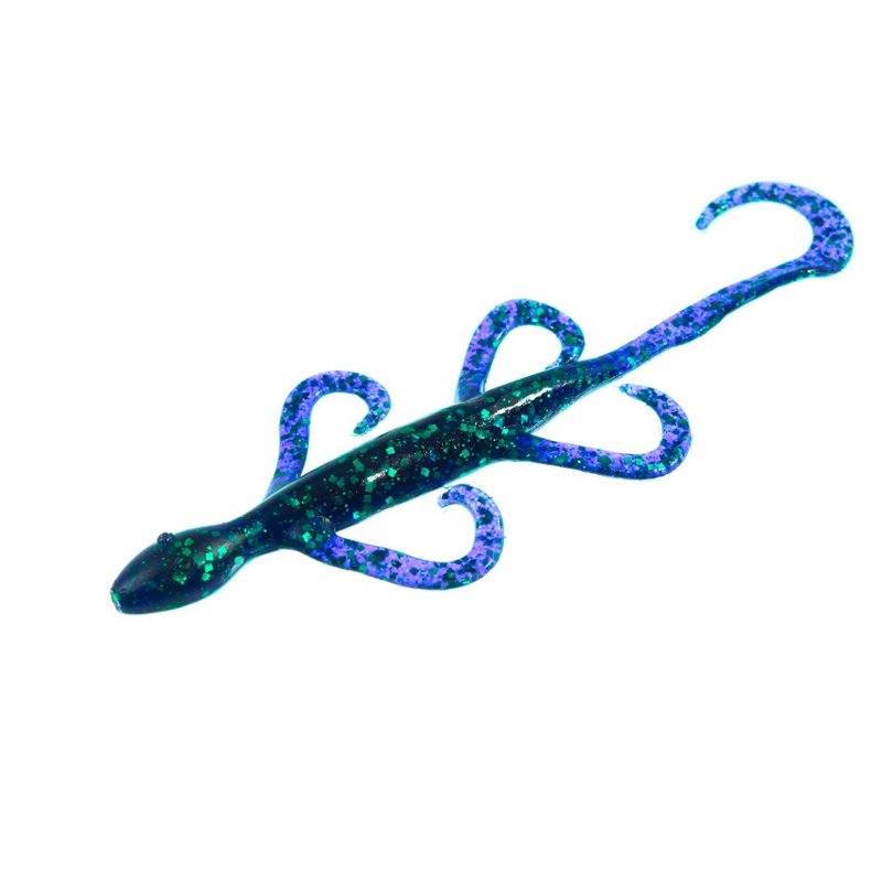 Zoom Lizard 5 in Soft Bait 10-Pack Junebug - Frsh Wtr Soft Plastic at Academy Sports