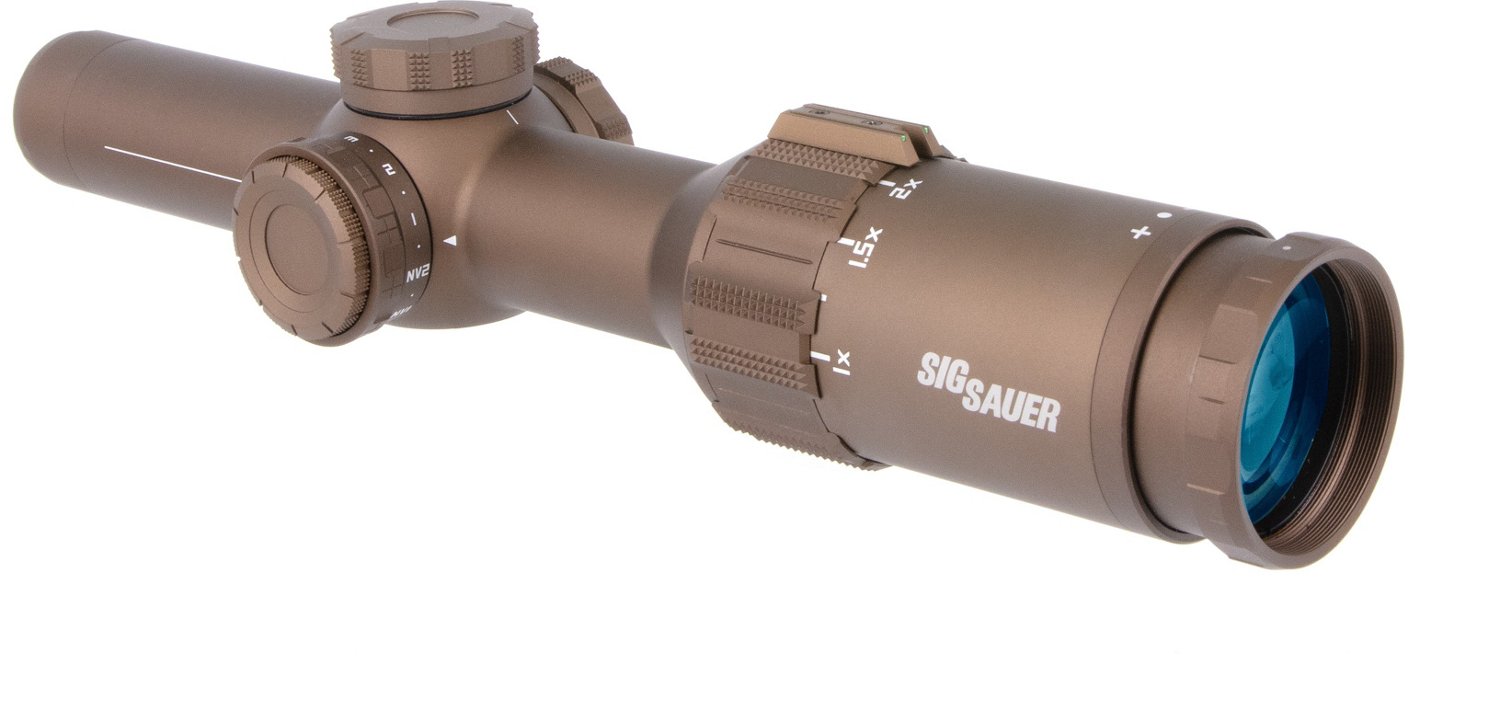 SIG SAUER TANGO6T 1 - 6 x 24 Horseshoe Dot FDE Riflescope | Academy