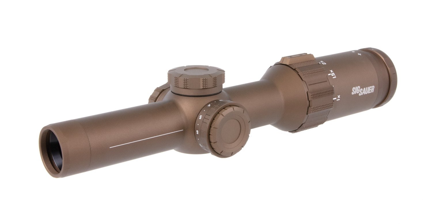 SIG SAUER TANGO6T 1 - 6 x 24 Horseshoe Dot FDE Riflescope - view number 3