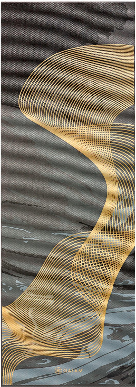 Gaiam Metallic 24 in x 68 in x 6 mm Reversible Yoga Mat                                                                          - view number 3