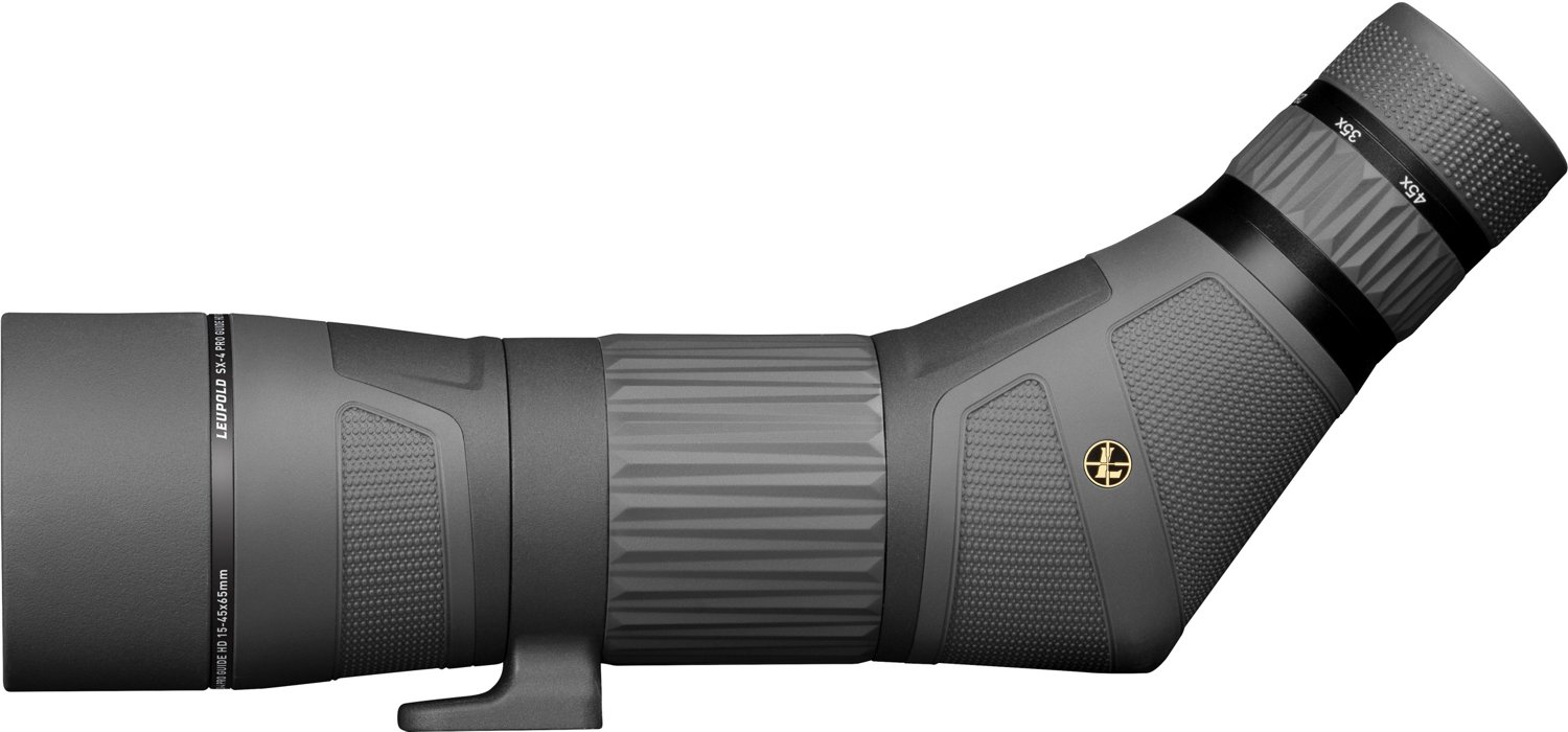 Leupold SX4 Pro Guide HD 15 45 x 65 Angled Spotting Scope Academy