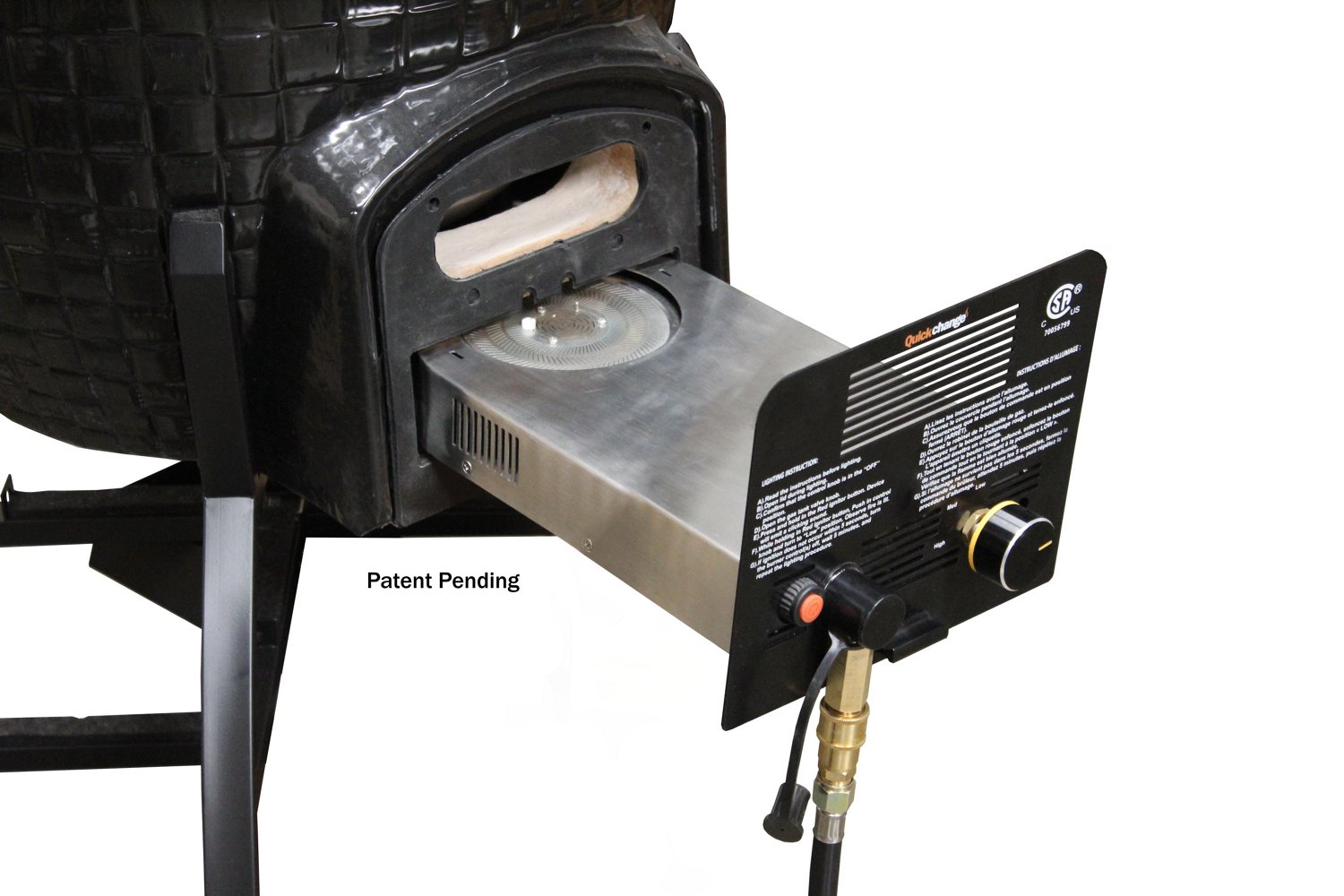 Vision Grills QuickChange Gas Insert Free Shipping at Academy