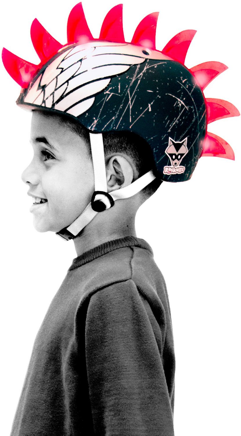 Boys mohawk bike online helmet