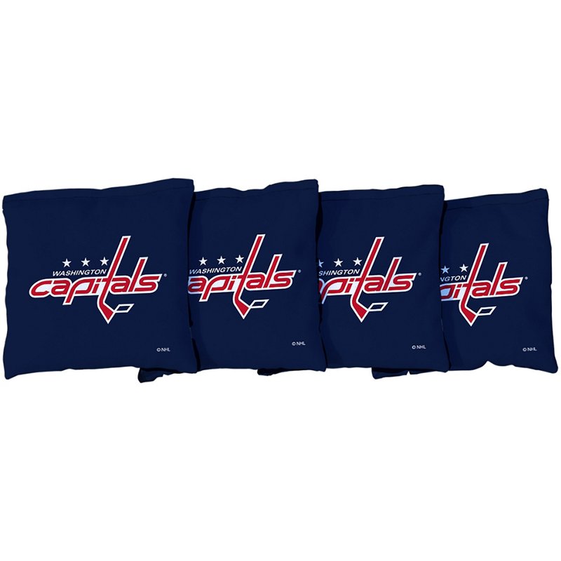 Victory Tailgate Washington Capitals Regulation Corn-Filled Cornhole Bags 4-Pack Blue - Outdoor Games at Academy Sports