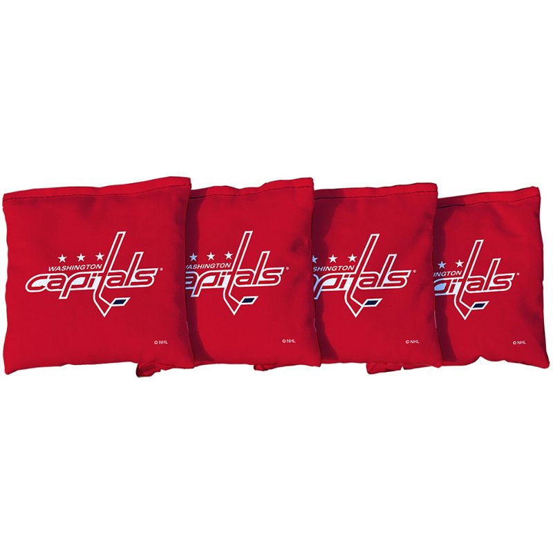 Victory Tailgate Washington Capitals Regulation Corn-Filled Cornhole Bags 4-Pack Red - Outdoor Games at Academy Sports