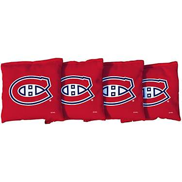 Victory Tailgate Montreal Canadiens Regulation Corn-Filled Cornhole Bags 4-Pack                                                 