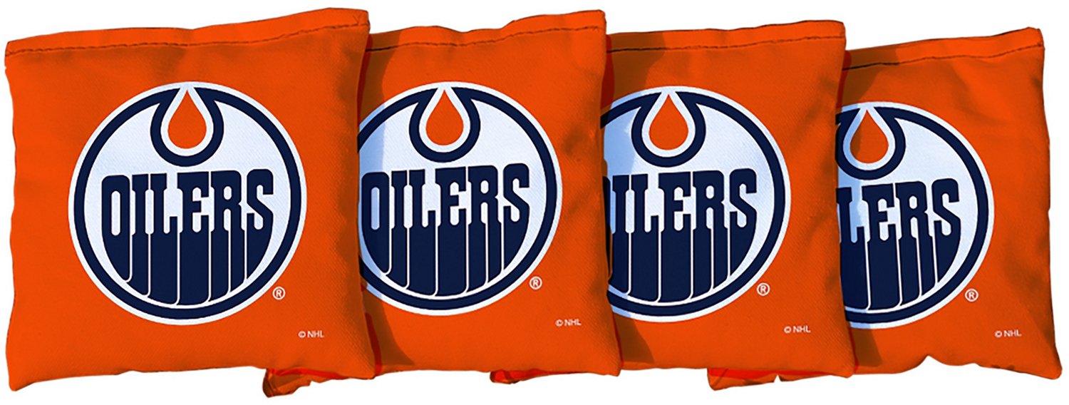 Victory Tailgate Edmonton Oilers Regulation Corn-Filled Cornhole Bags 4-Pack