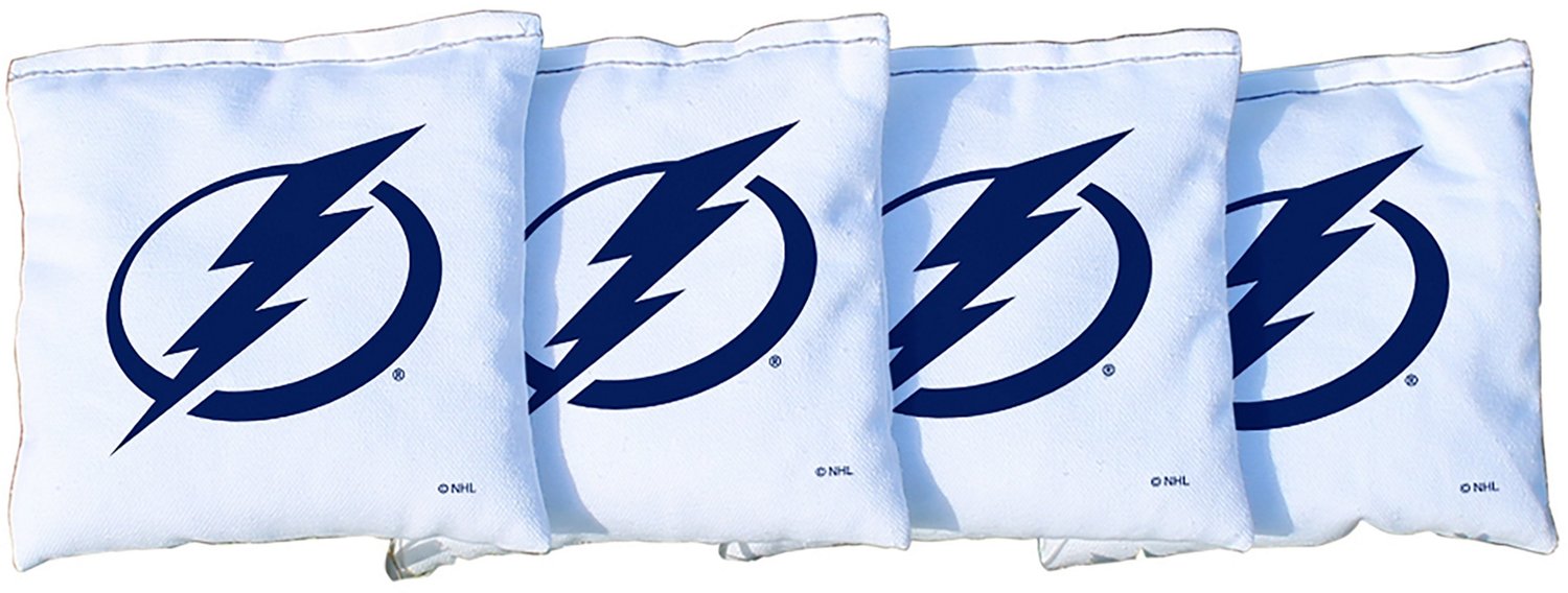 Victory Tailgate Tampa Bay Lightning Regulation Corn-Filled Cornhole Bags 4-Pack - view number 1