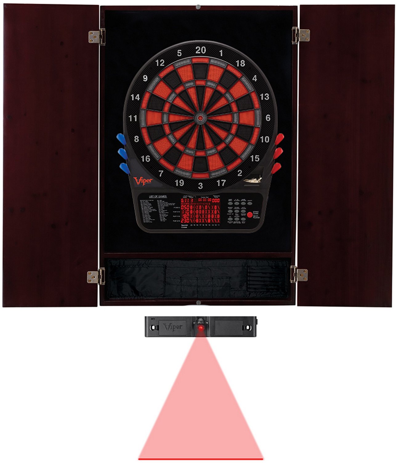 Viper 800 Electronic Dartboard Bundle Academy