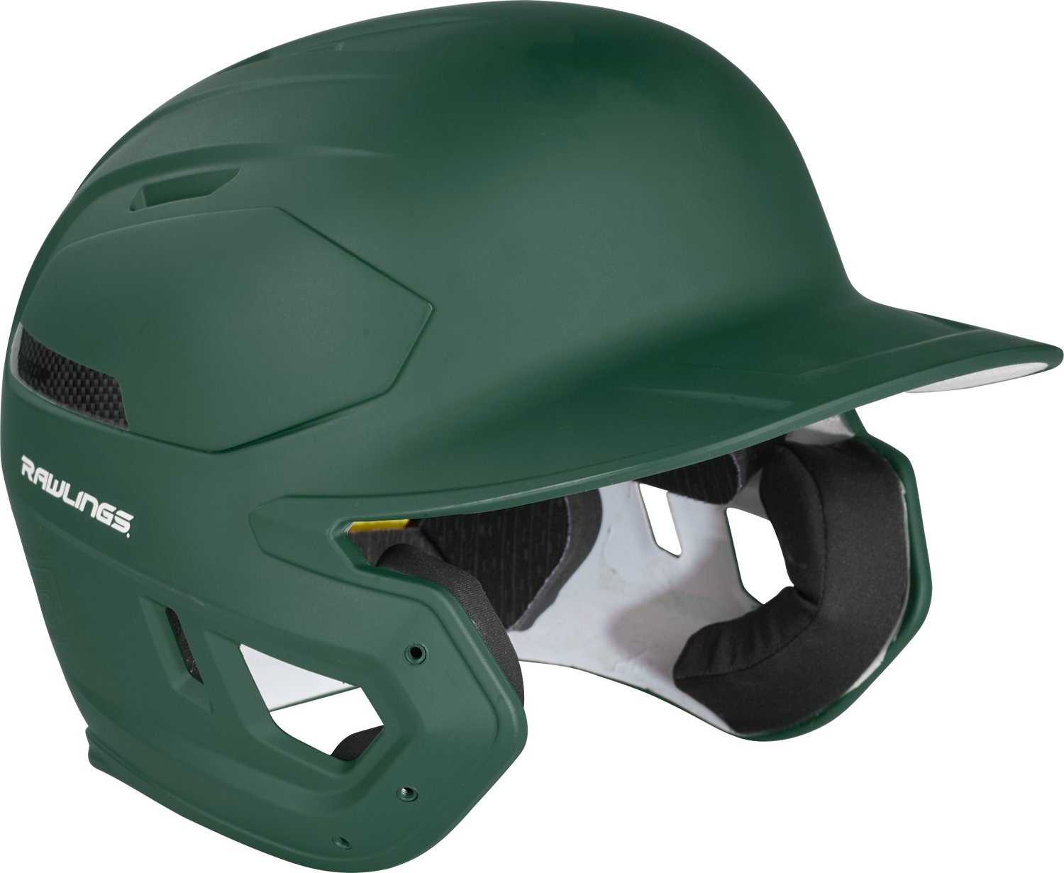 Rawlings Adults' Mach Carbon Batting Helmet                                                                                      - view number 6