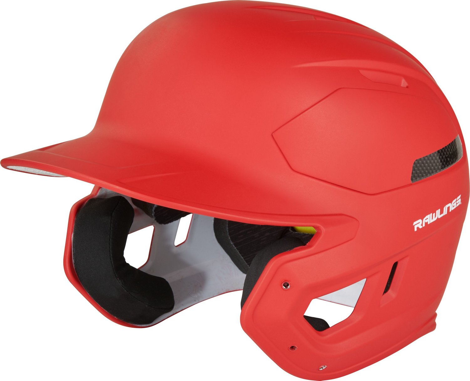 Rawlings Adults' Mach Carbon Batting Helmet                                                                                      - view number 5