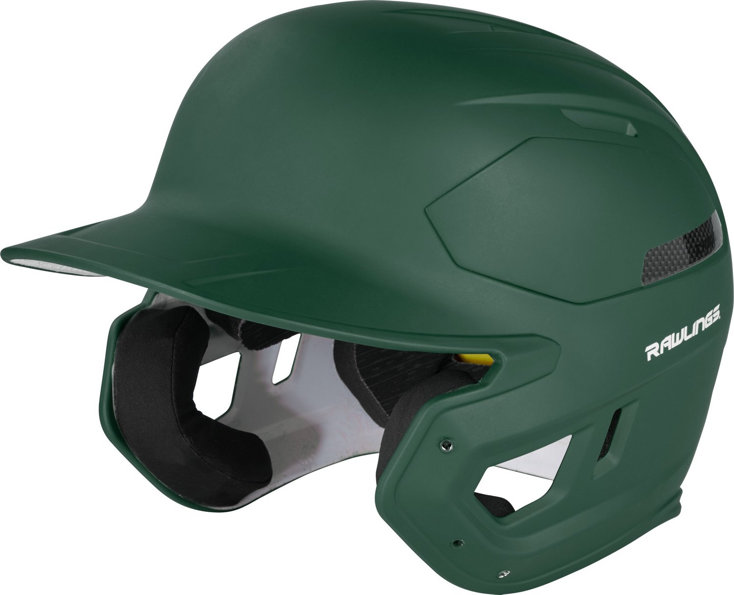 Rawlings Adults' Mach Carbon Batting Helmet                                                                                      - view number 5