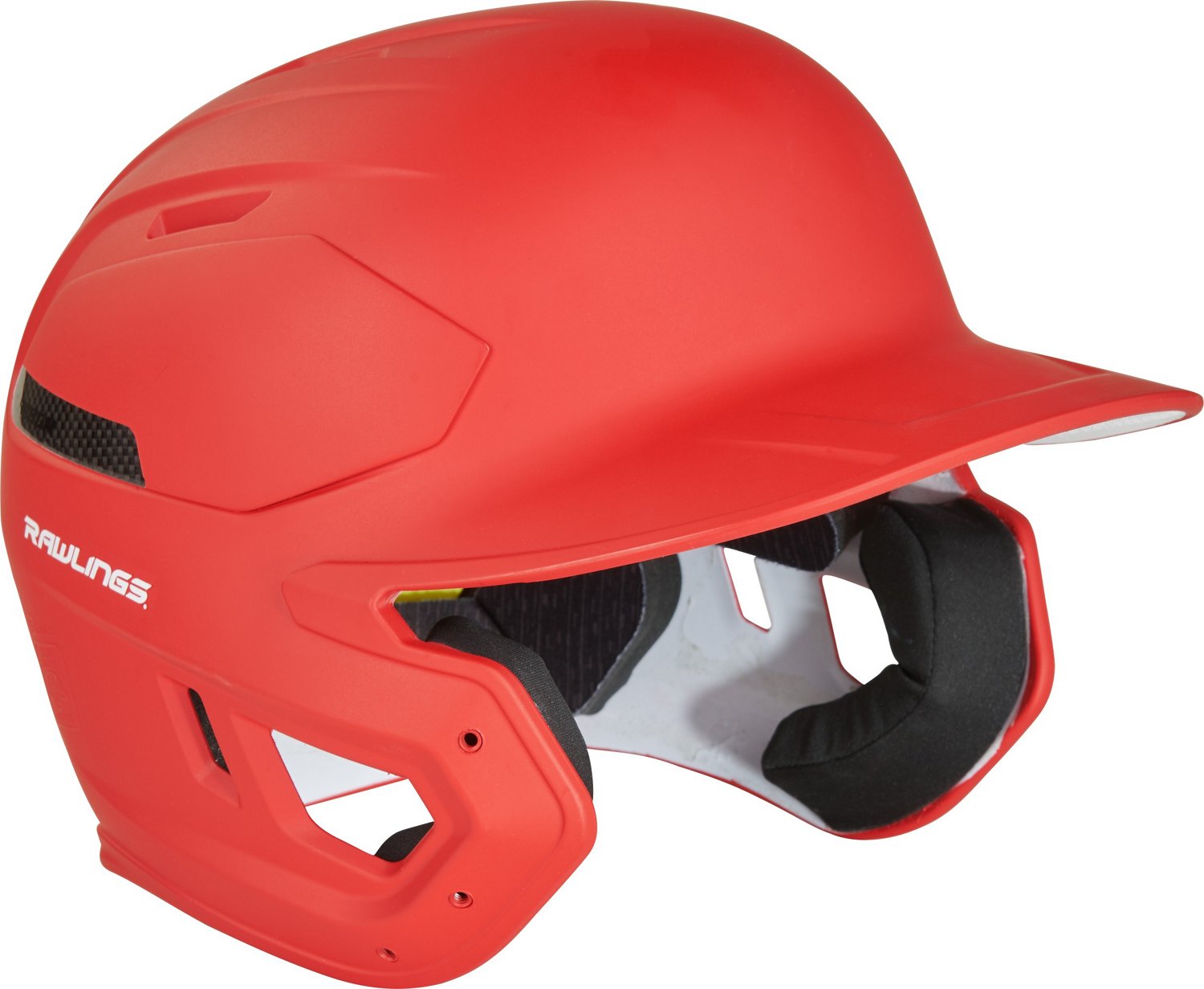 Rawlings Adults' Mach Carbon Batting Helmet                                                                                      - view number 6