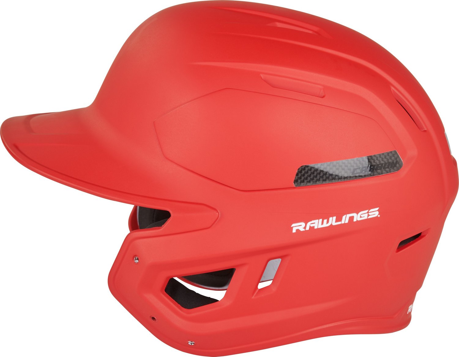 Rawlings Adults' Mach Carbon Batting Helmet                                                                                      - view number 3