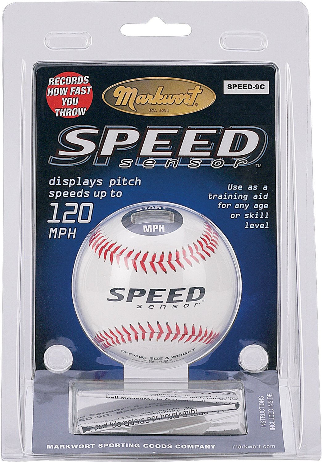 Markwort Speed Sensor Baseball Free Shipping at Academy
