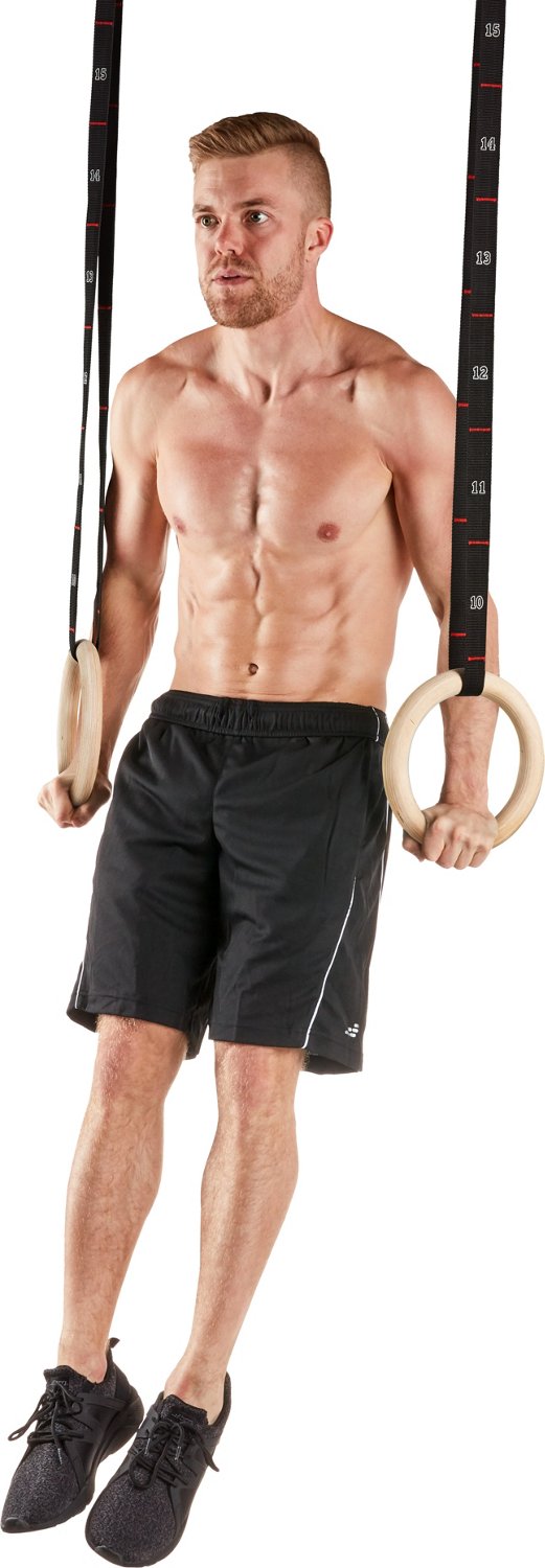 BCG Crossfit Wooden Gym Rings                                                                                                    - view number 2