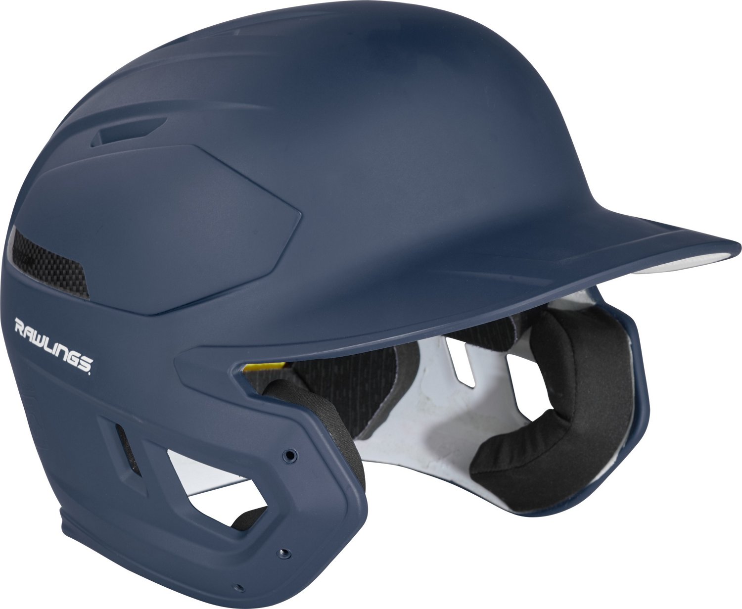 Rawlings Adults' Mach Carbon Batting Helmet                                                                                      - view number 6