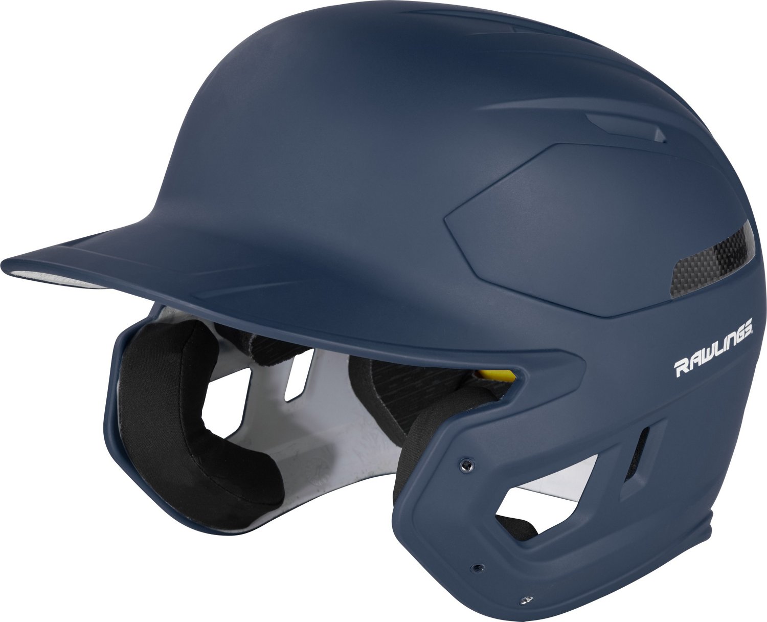 Rawlings Adults' Mach Carbon Batting Helmet                                                                                      - view number 5