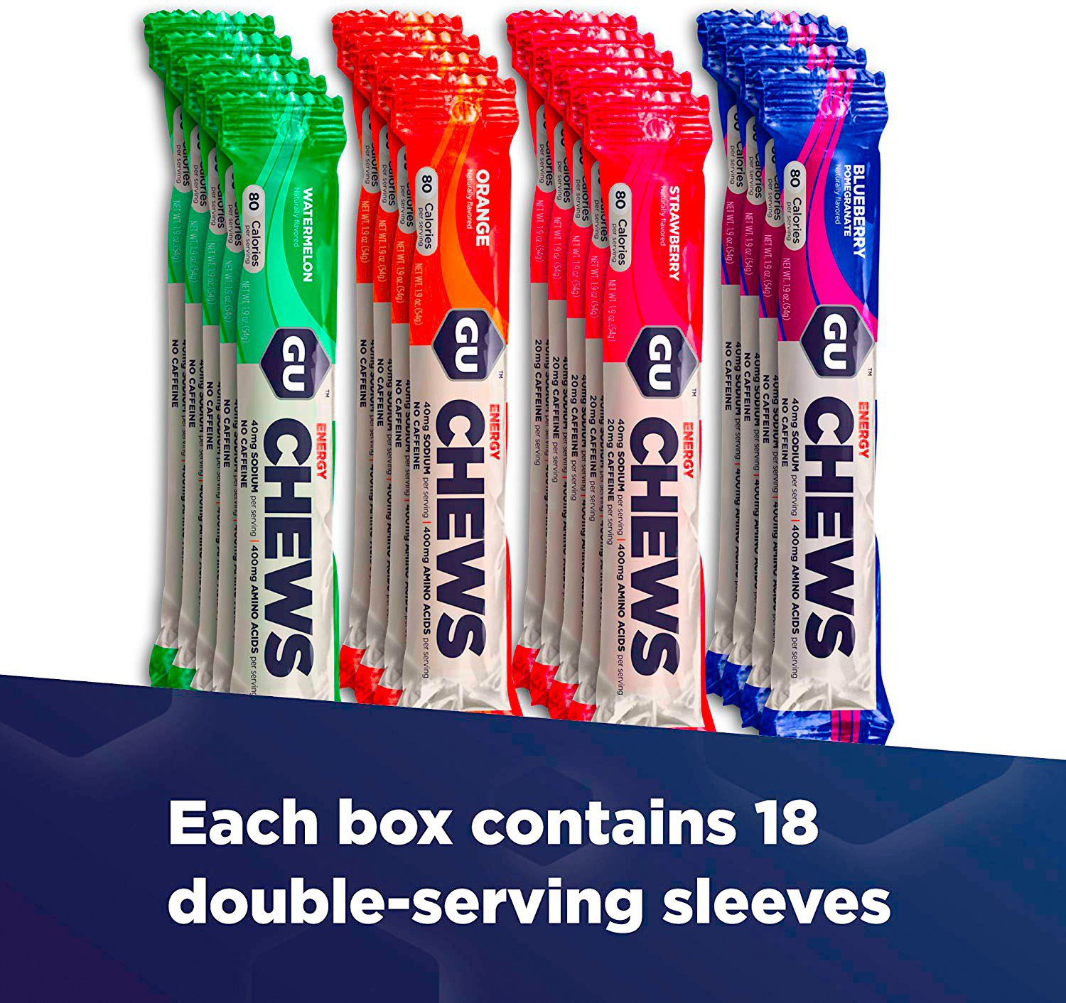 GU Mixed Energy Chews 18-Pack                                                                                                    - view number 2