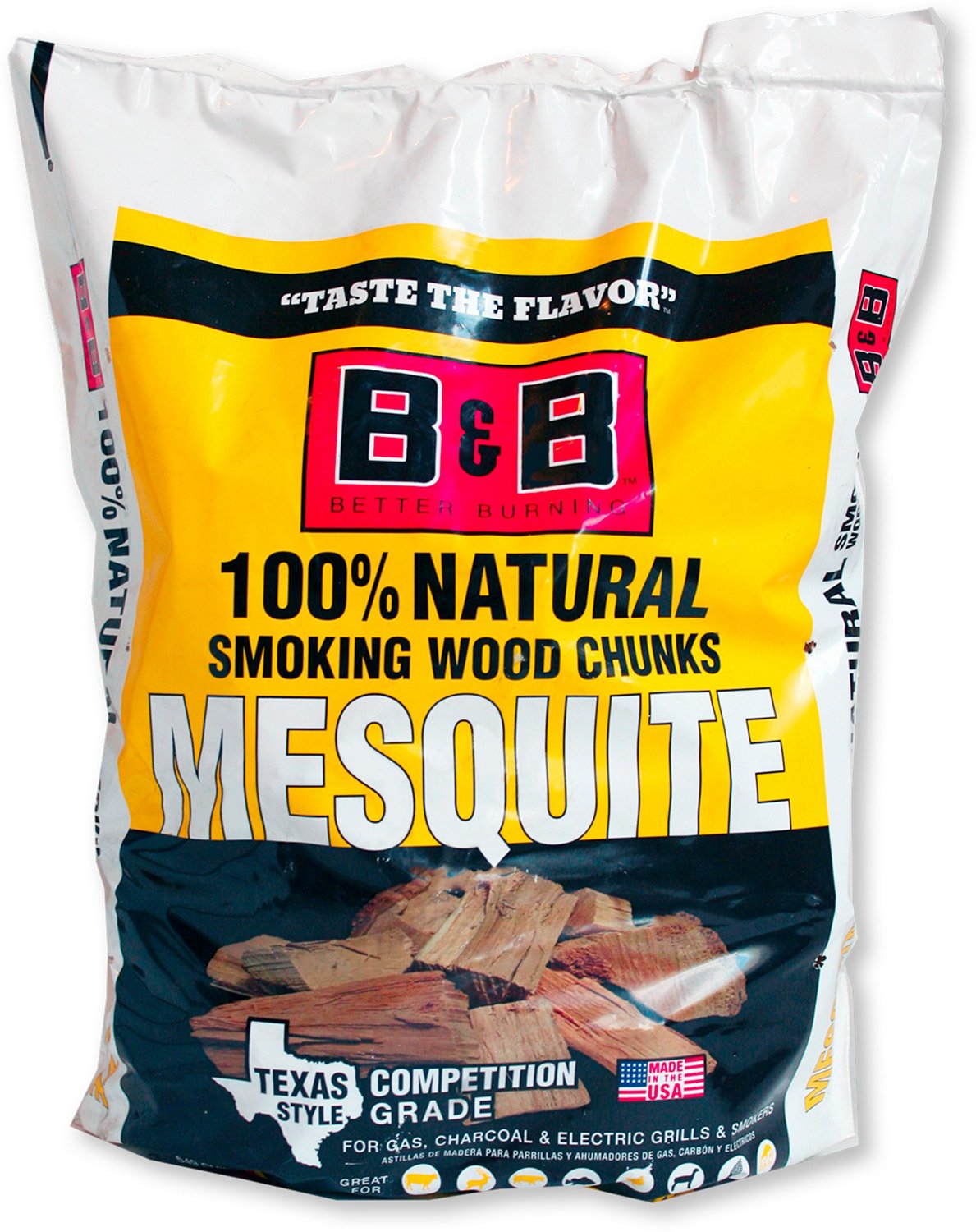 B&B 549 cu in Smoking Wood Chunks Academy