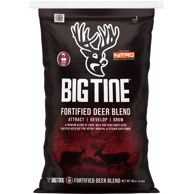 Big Tine Protein Plus Nitro Fortified 40 lb Deer Blend – Game Feed And Supplmnts at Academy Sports