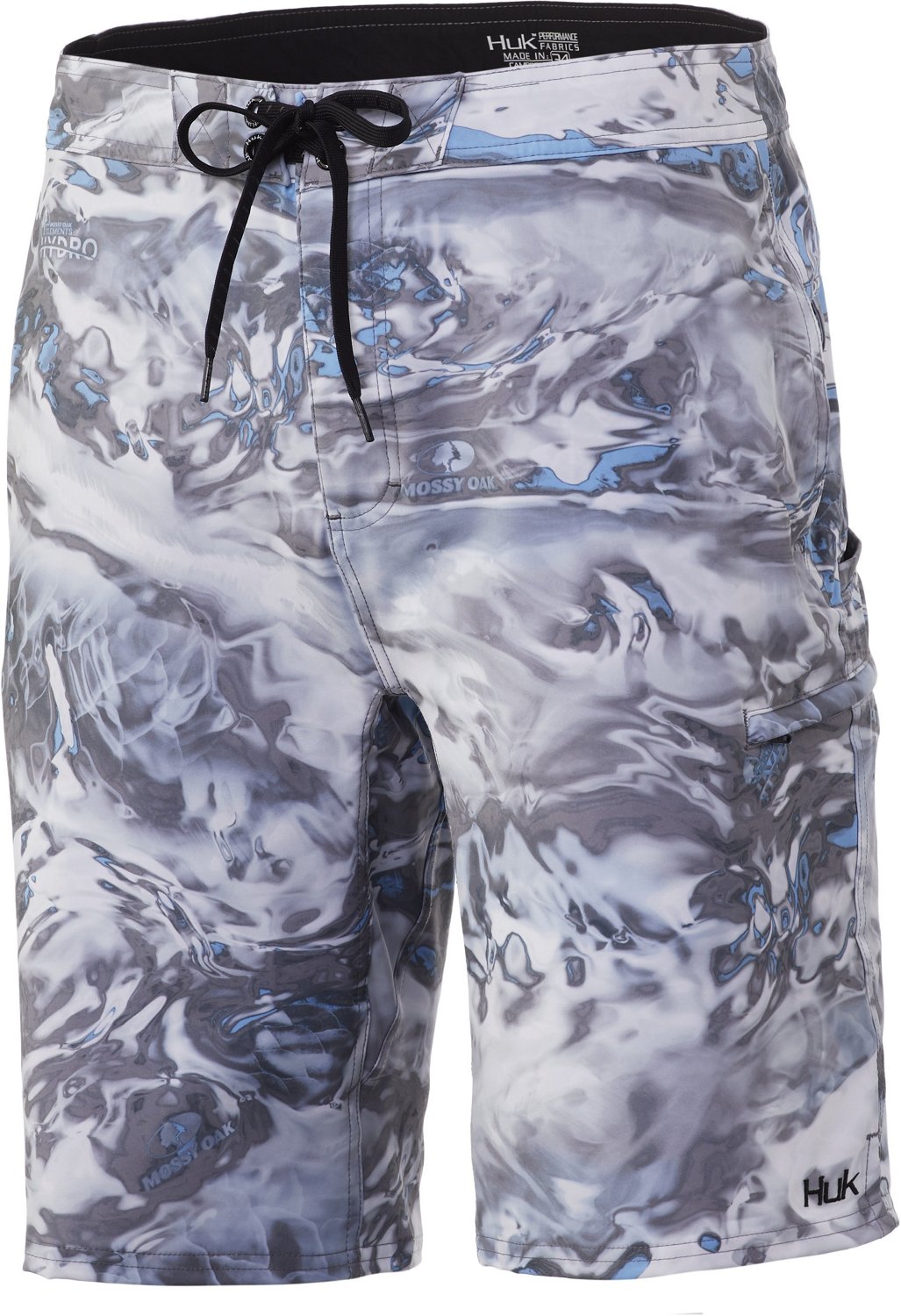 HUK Mens Freeman 21 Boardshort | Quick-Drying Fishing Shorts