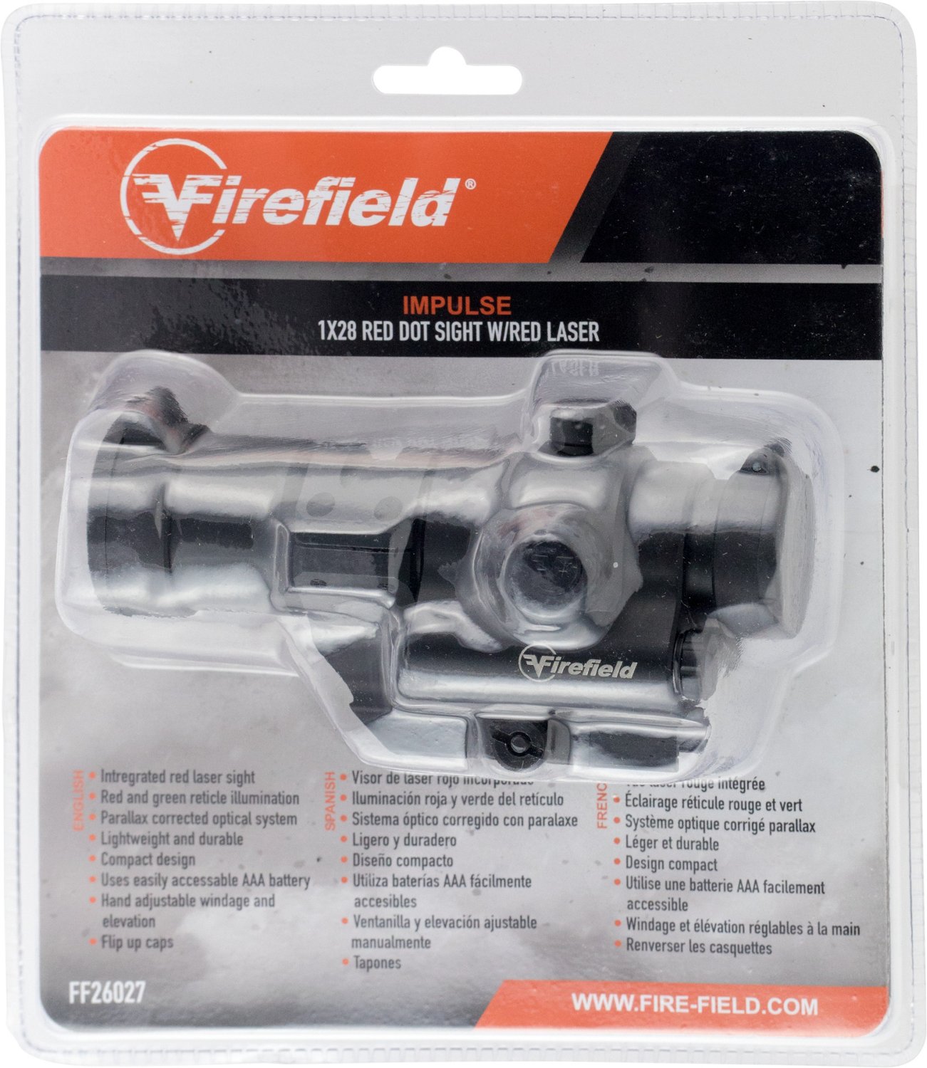 Firefield Impulse Red Dot Sight with Red Laser - view number 1