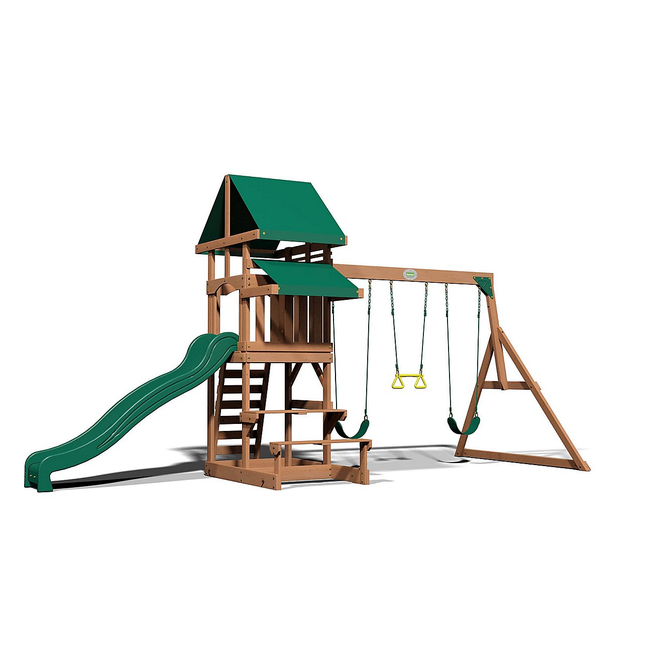 Backyard Discovery Belmont Wooden Swing Set                                                                                      - view number 1