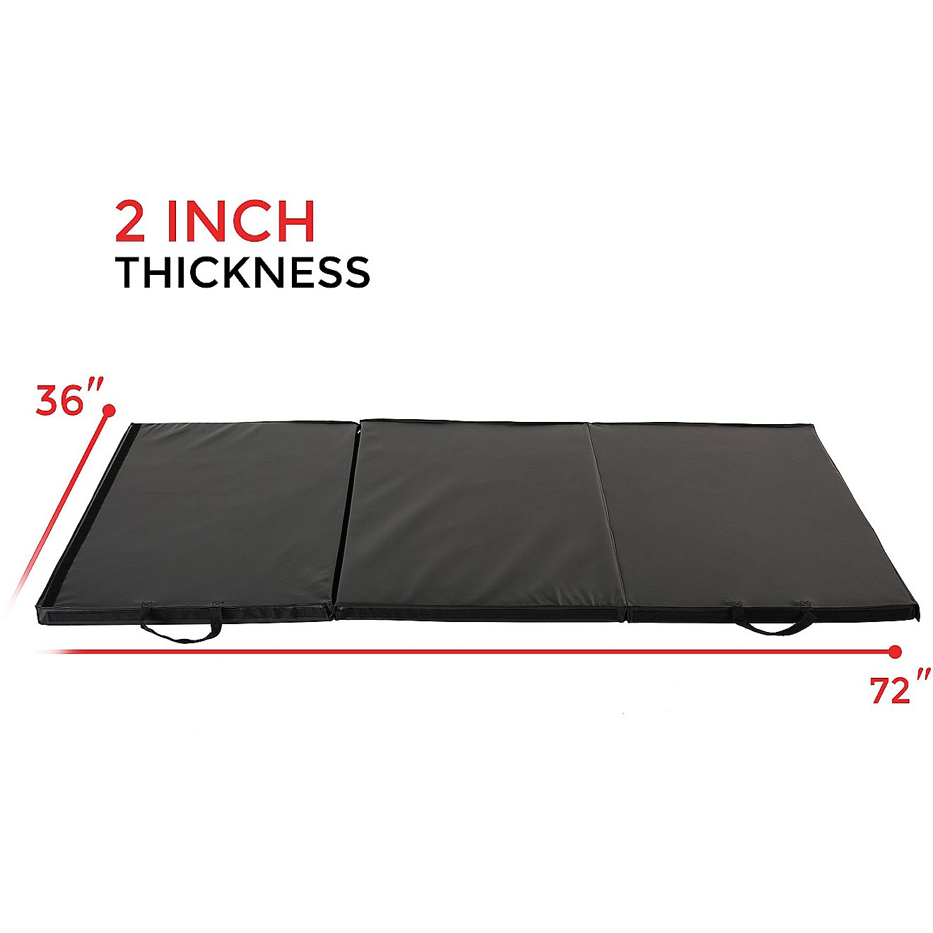 Sunny Health & Fitness 3' x 6' x 2" Folding Gym Mat                                                                              - view number 4