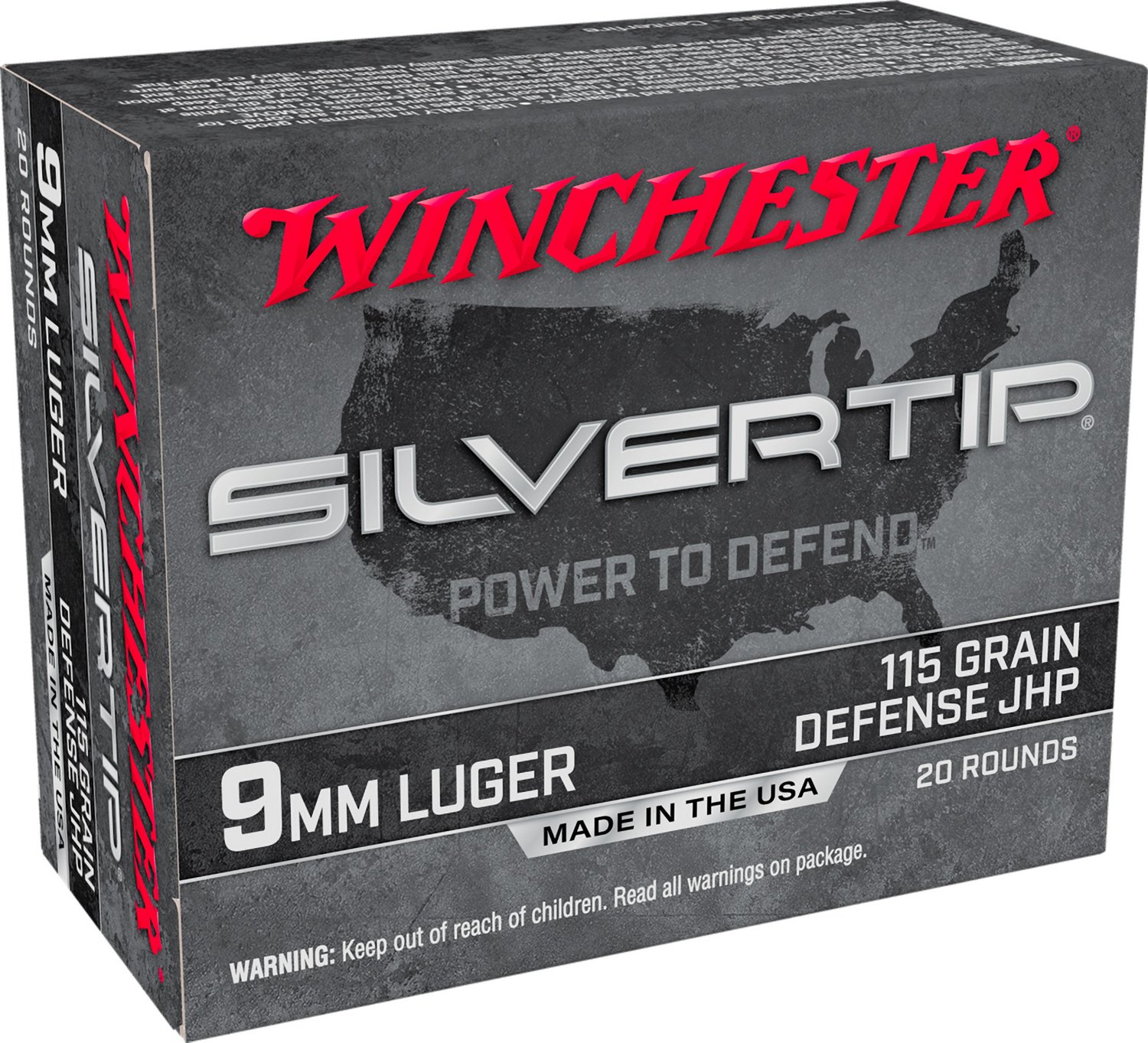 Winchester Silvertip 9mm Luger 115-Grain Pistol Ammunition | Academy