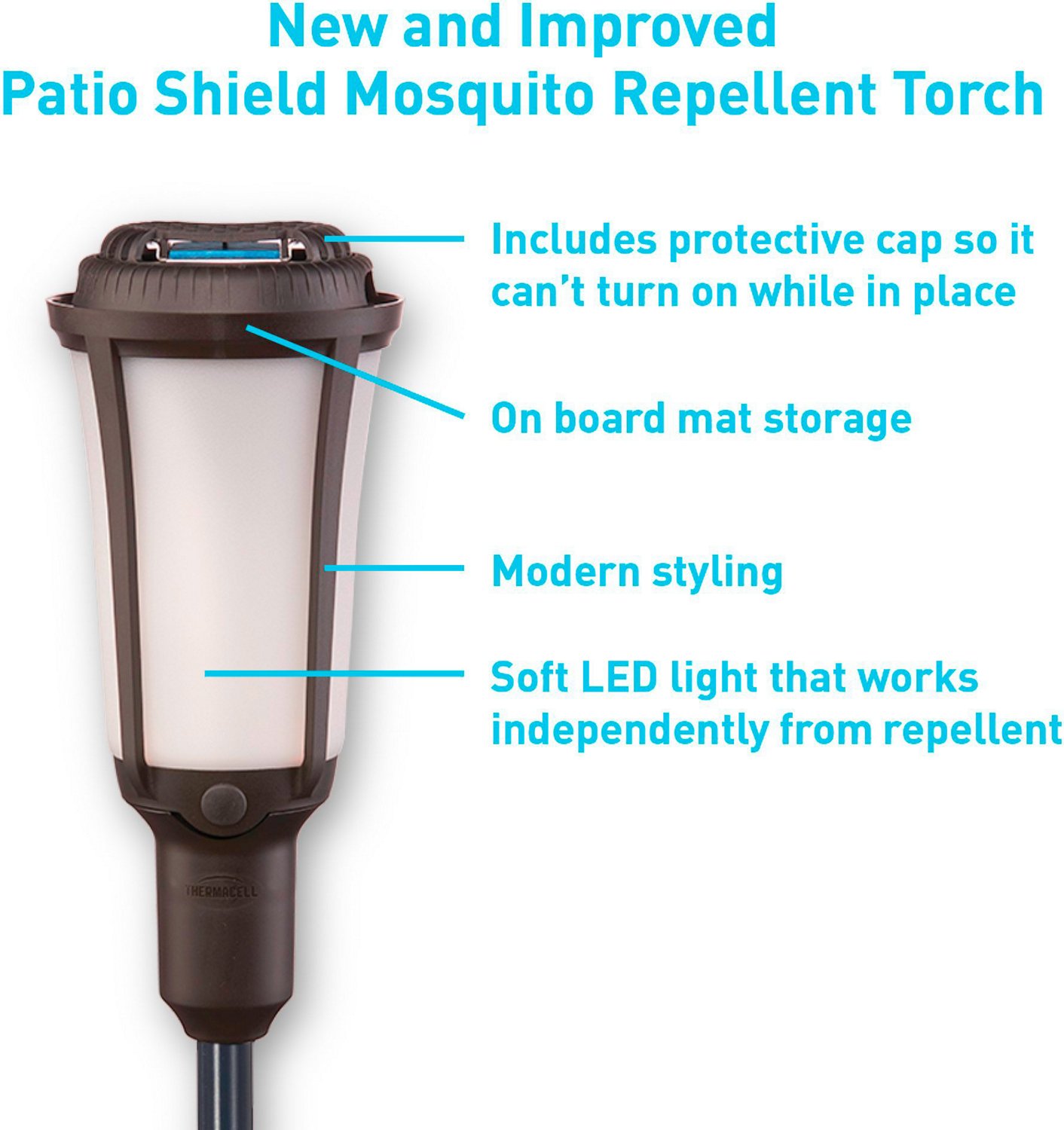 ThermaCELL Mosquito Repellent Patio Shield Torch Academy