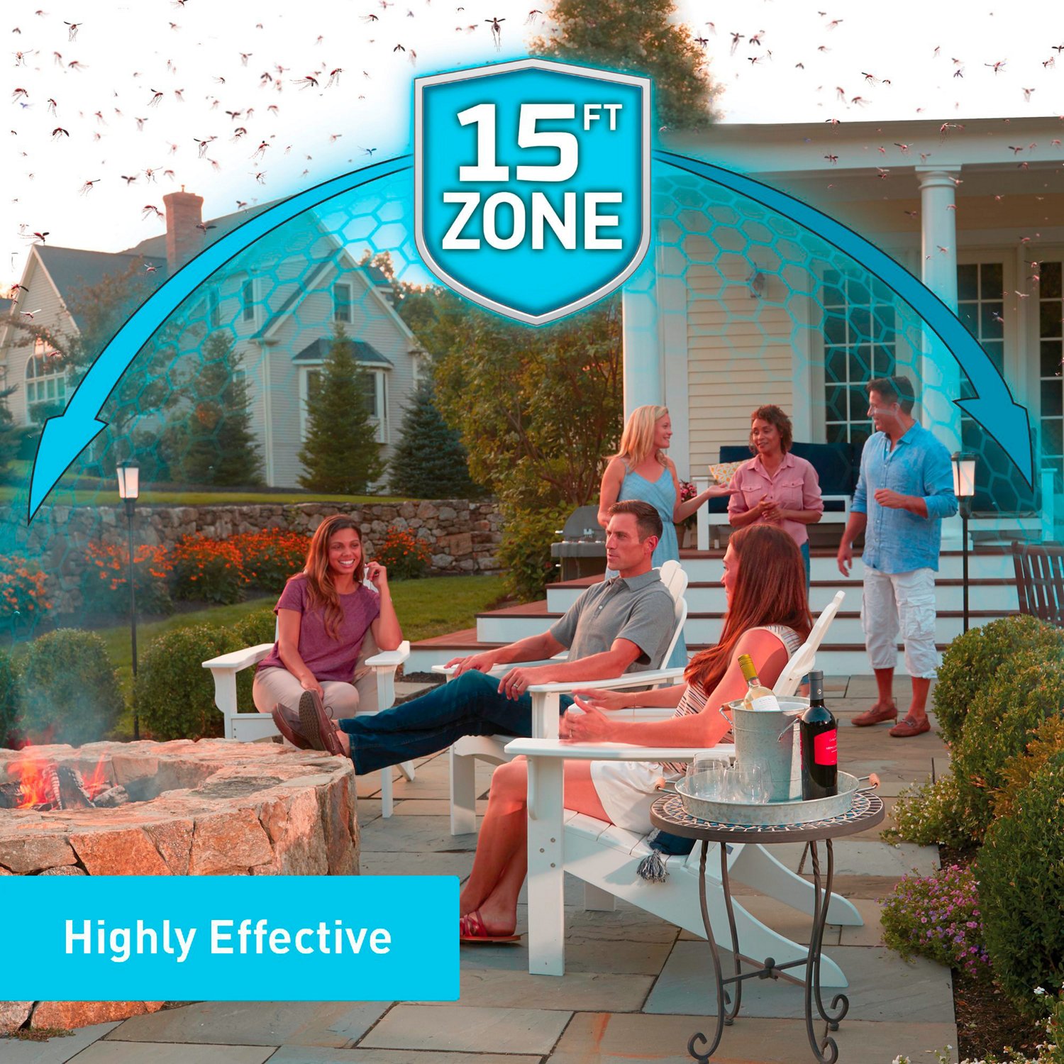 ThermaCELL Mosquito Repellent Patio Shield Torch Academy