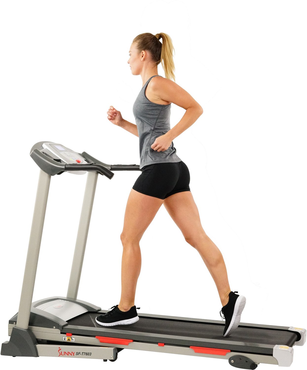 Sunny Health & Fitness SFT7603 Motorized Treadmill Academy
