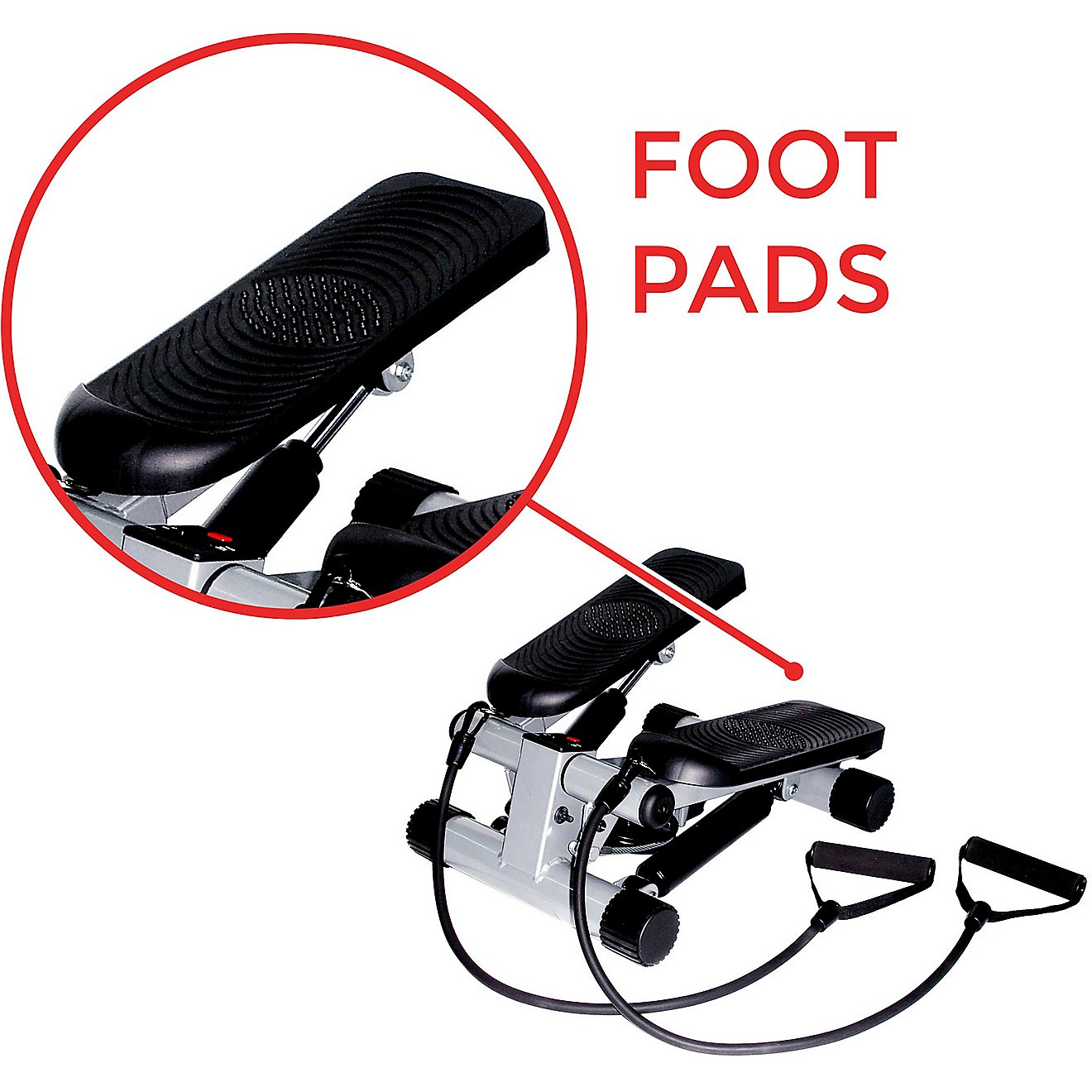 Sunny Health & Fitness Mini Stepper with Bands                                                                                   - view number 6