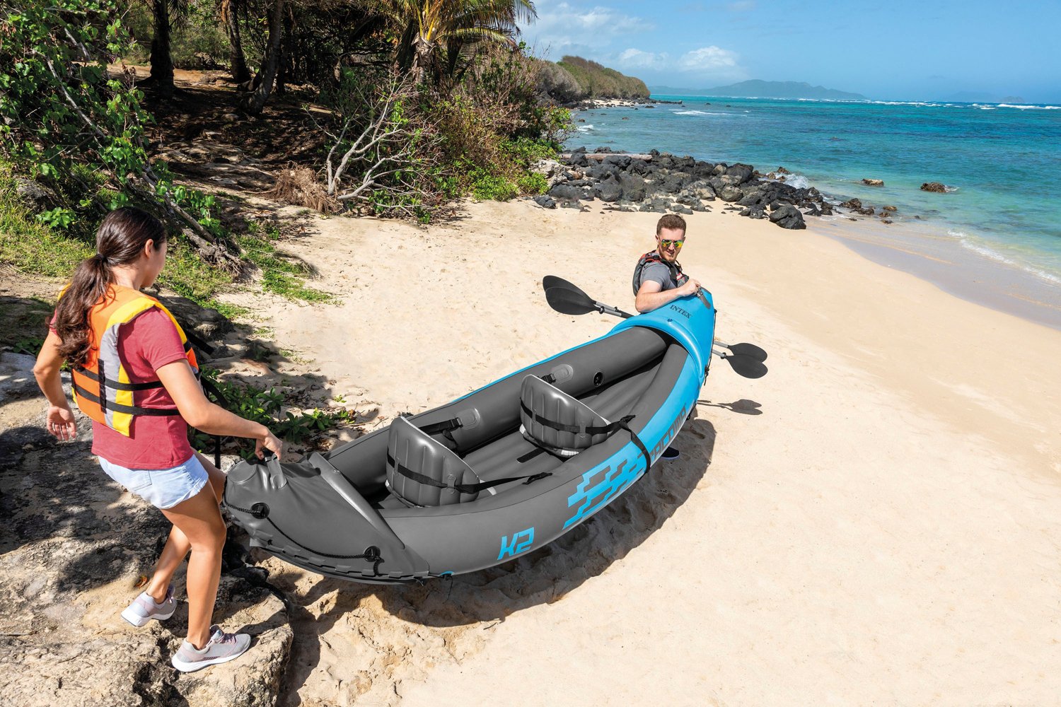 INTEX Sport Series Tacoma K2 10 ft 3 in Inflatable Tandem Kayak                                                                  - view number 4