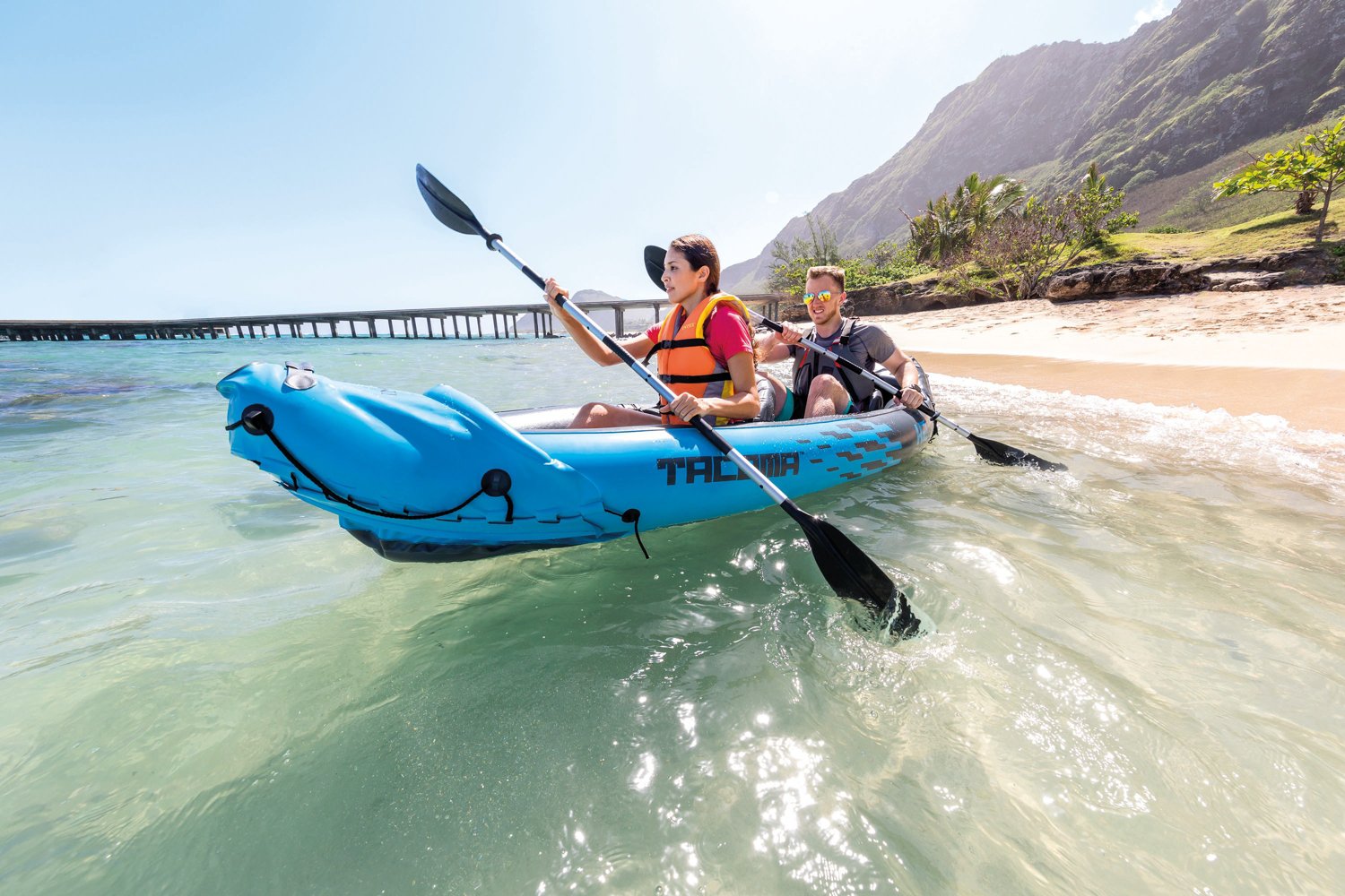 INTEX Sport Series Tacoma K2 10 ft 3 in Inflatable Tandem Kayak | Academy