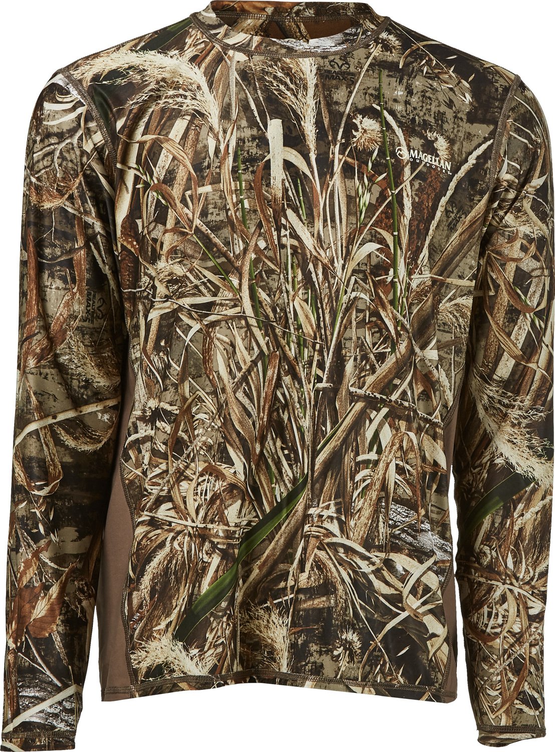 Magellan Outdoors Men's Eagle Bluff Long Sleeve Reversible T-shirt