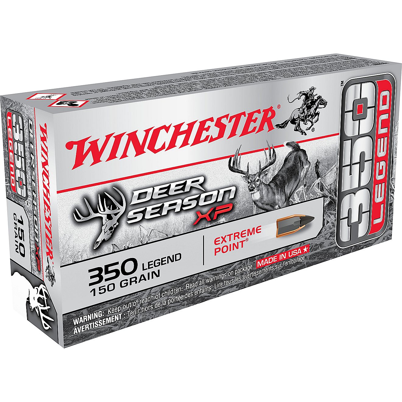 Winchester Deer Season XP 350 Legend 150-Grain Ammunition - 20 Rounds                                                            - view number 1