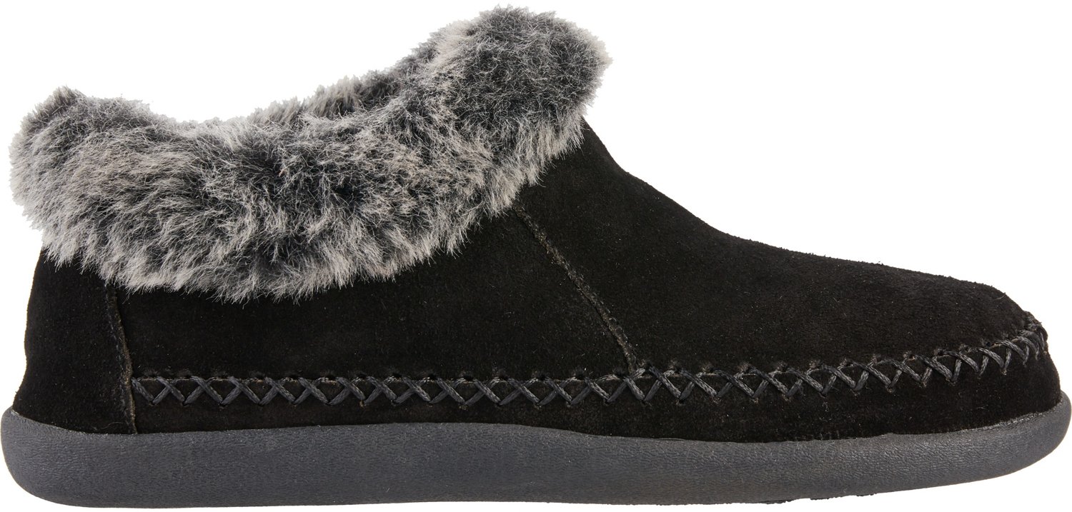 Magellan Women's Faux Fur Collar Bootie Slipper | Academy