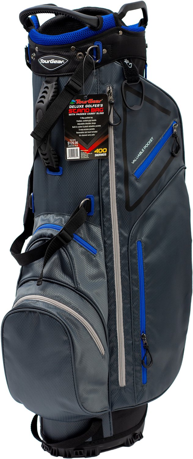 Tour Gear Deluxe Golfers Stand Bag Academy
