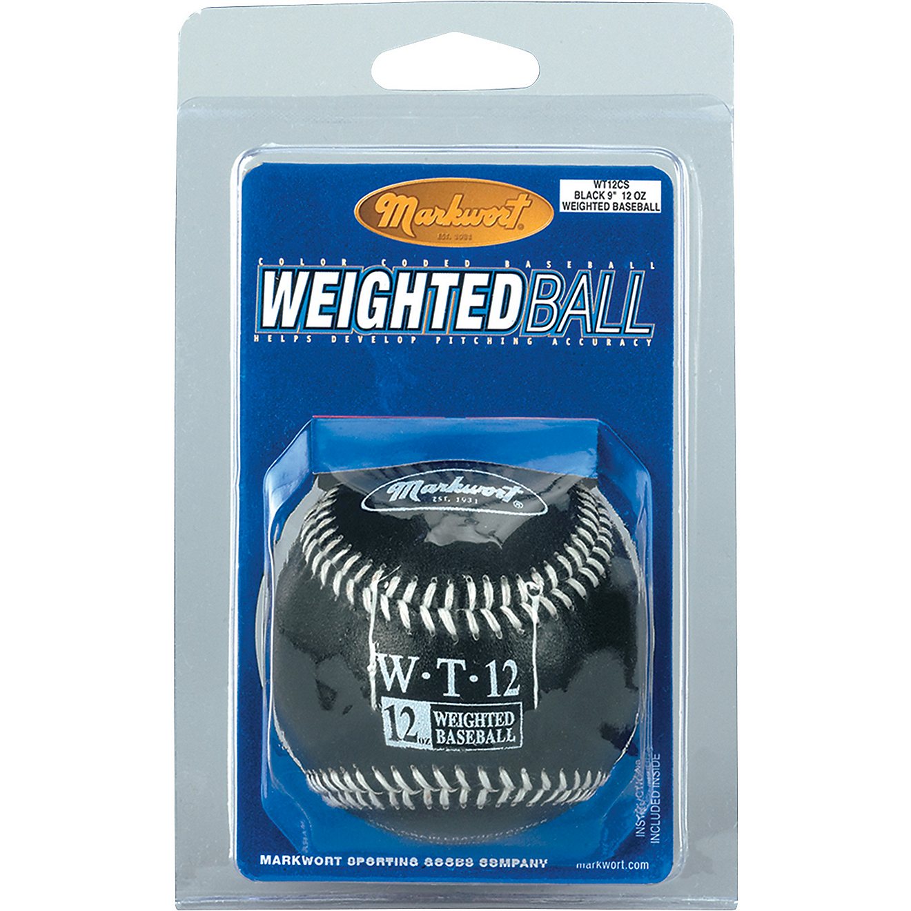 Markwort 12 oz Weighted Baseball                                                                                                 - view number 1