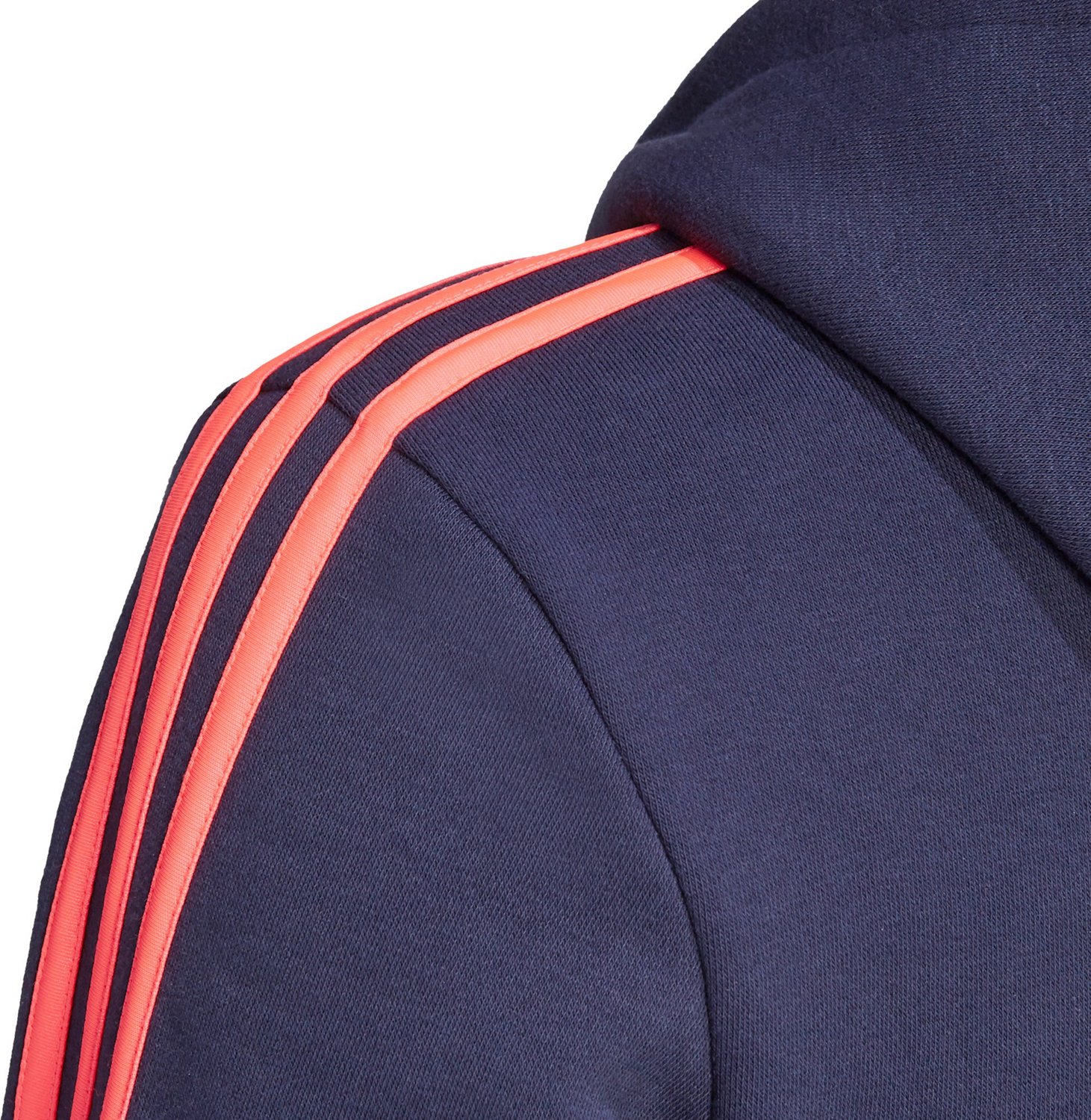 adidas Women's Essentials 3 Stripes Over Head Fleece Hoodie                                                                      - view number 5