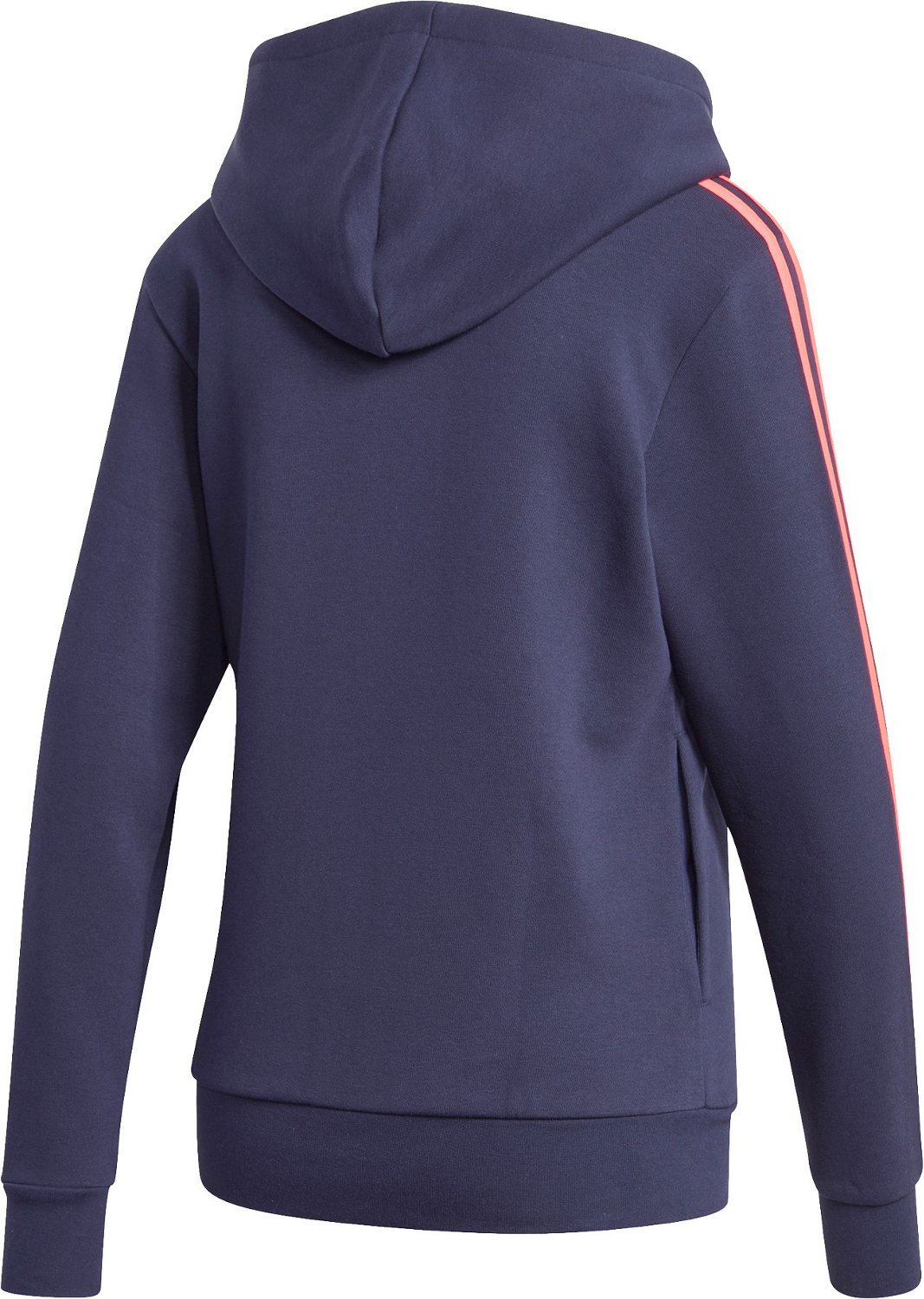 adidas Women's Essentials 3 Stripes Over Head Fleece Hoodie                                                                      - view number 8