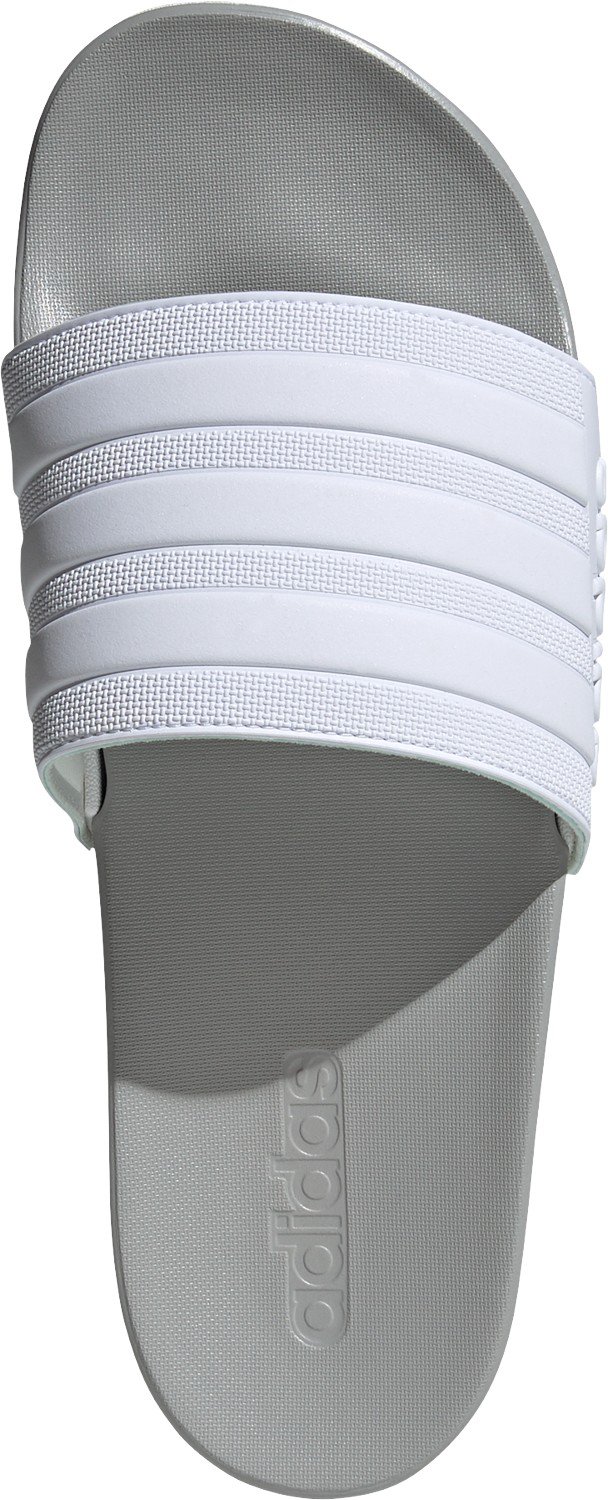 adidas Men's Adilette Cloudfoam Plus Swim Slides                                                                                 - view number 7