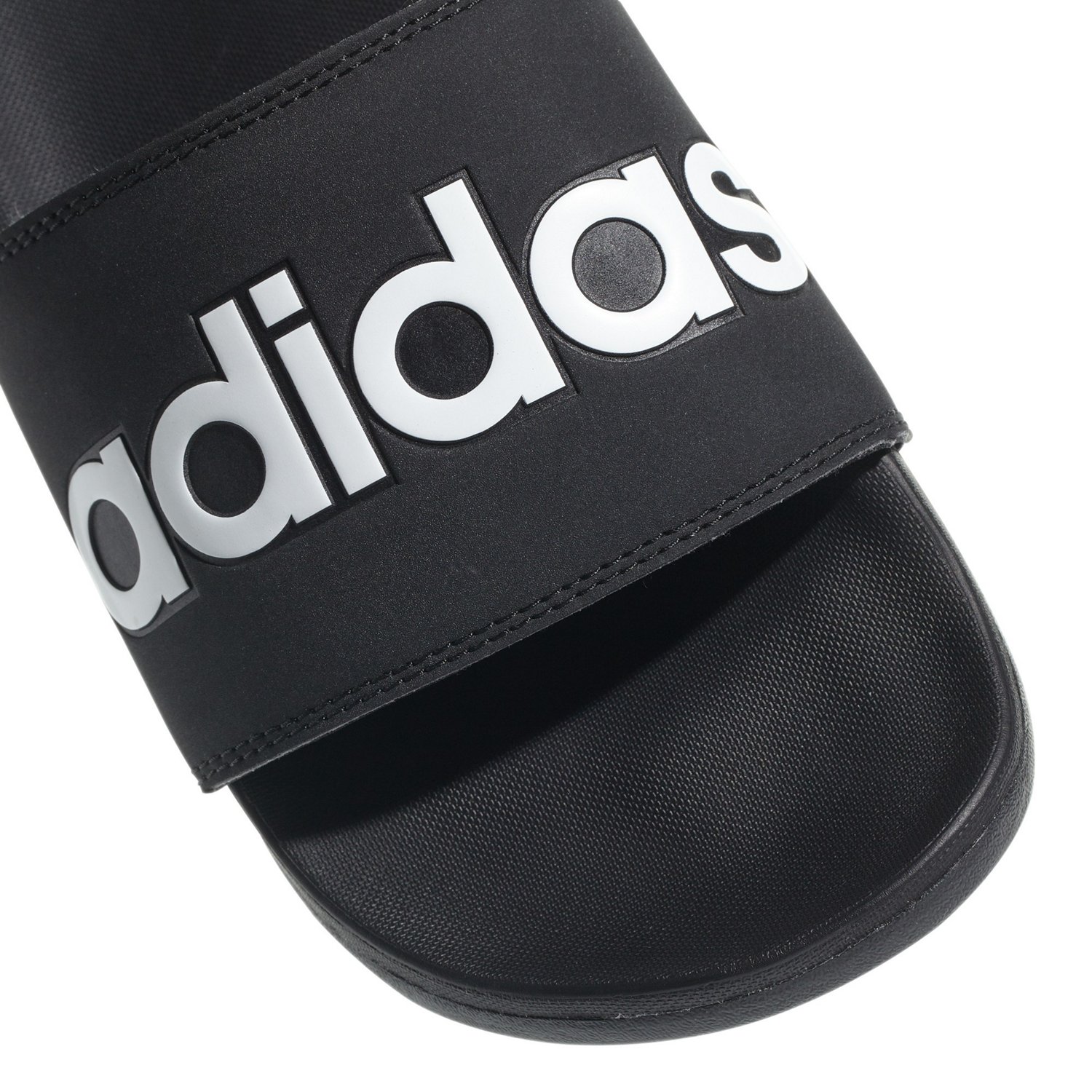 adidas Men's Adilette Cloudfoam Plus Swim Slides                                                                                 - view number 3