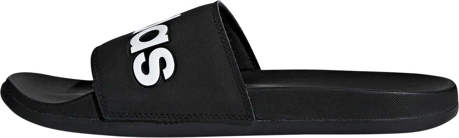 adidas Men's Adilette Cloudfoam Plus Swim Slides                                                                                 - view number 6