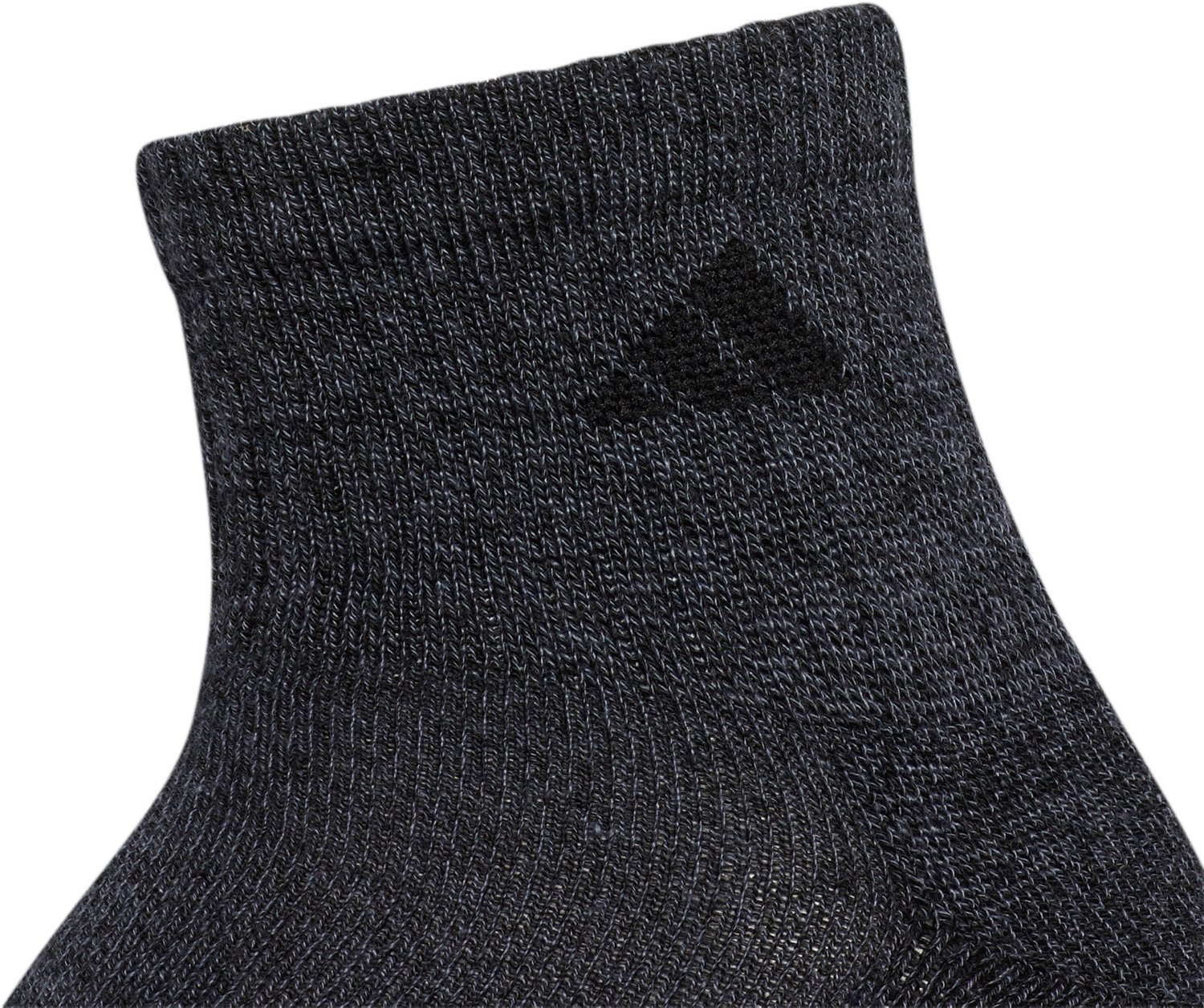 adidas Men's Large Athletic Quarter Socks 6 Pack - view number 3