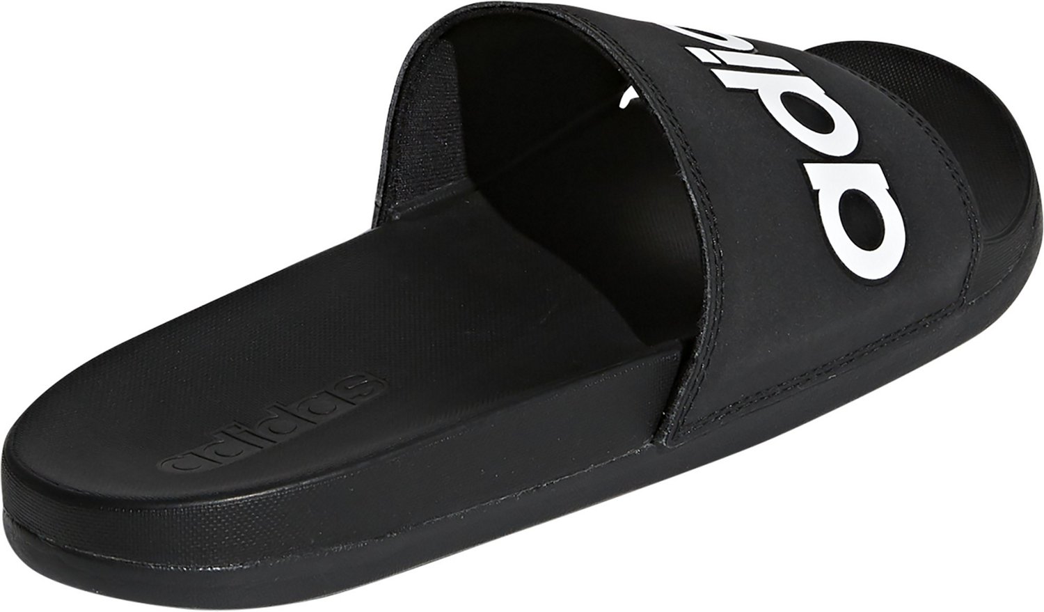 adidas Men's Adilette Cloudfoam Plus Swim Slides                                                                                 - view number 4