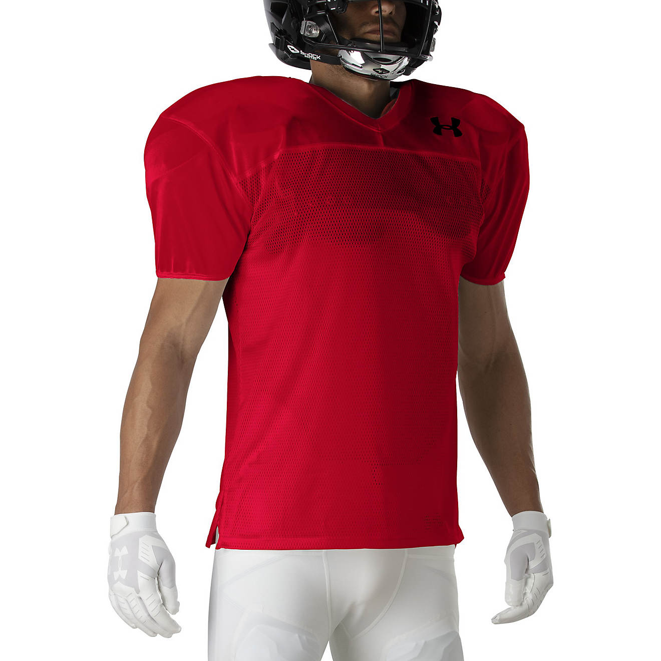 UA950-600 Visita lo Store di Under ArmourUnder Armour Youth Football Practice Jersey Red - Youth XL Red 