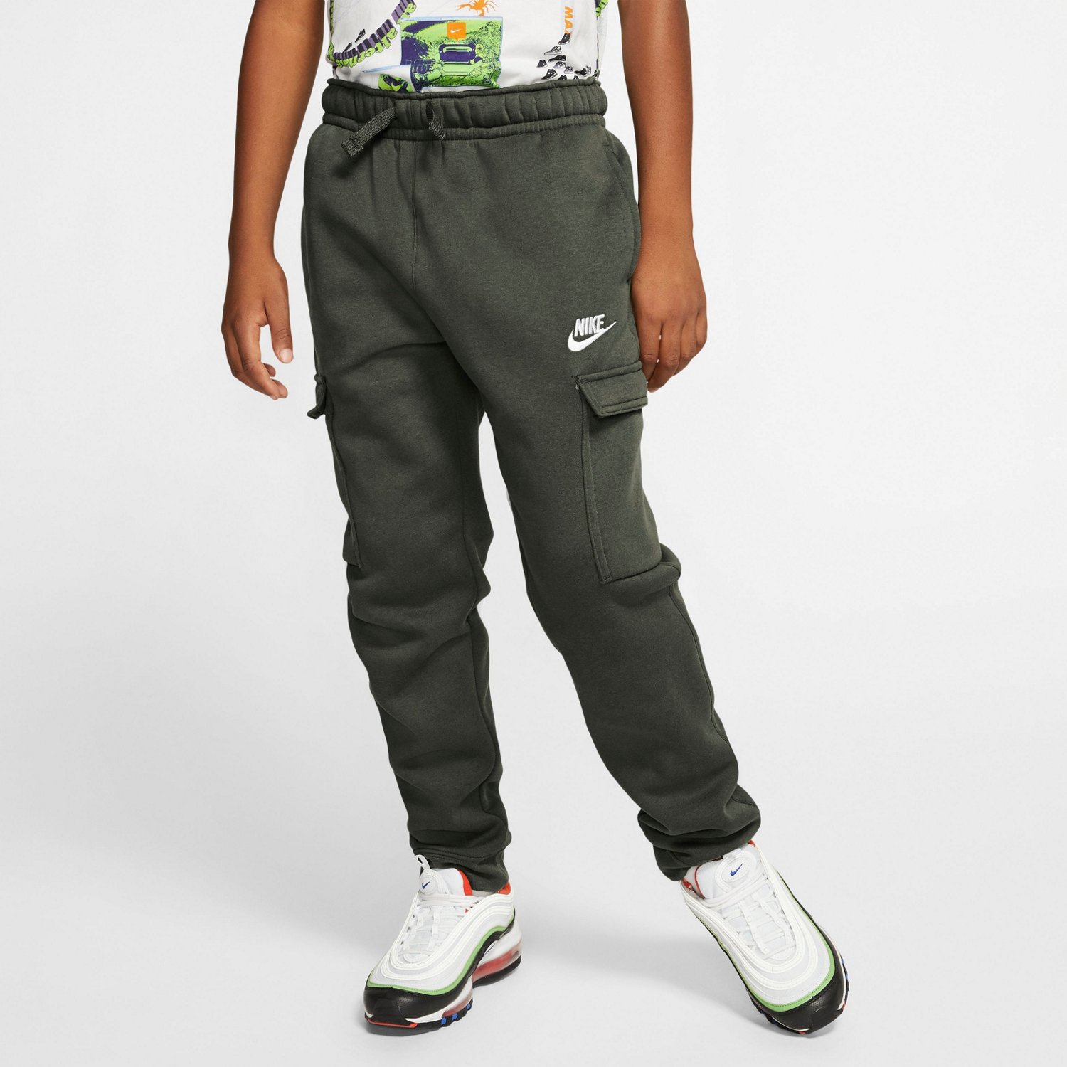 Nike Boys' Sportswear Club Fleece Cargo Pants | Academy